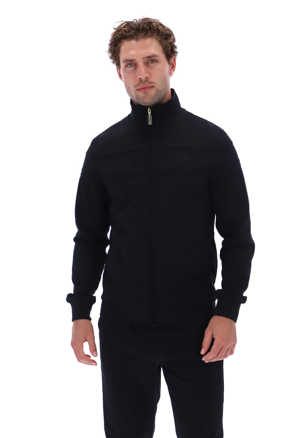 Sergio Tacchini Damarindo Track Top - Black
