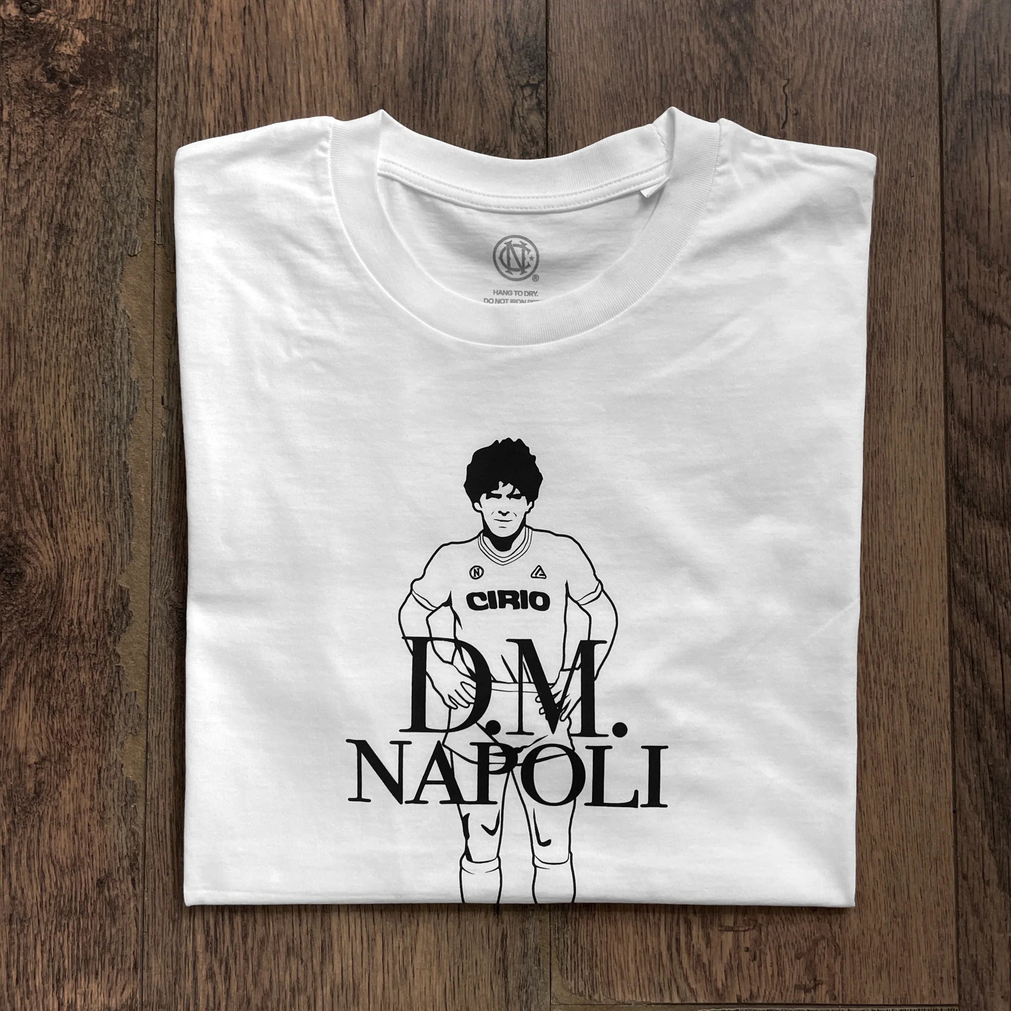 The North Curve Diego DM Napoli Tee - White