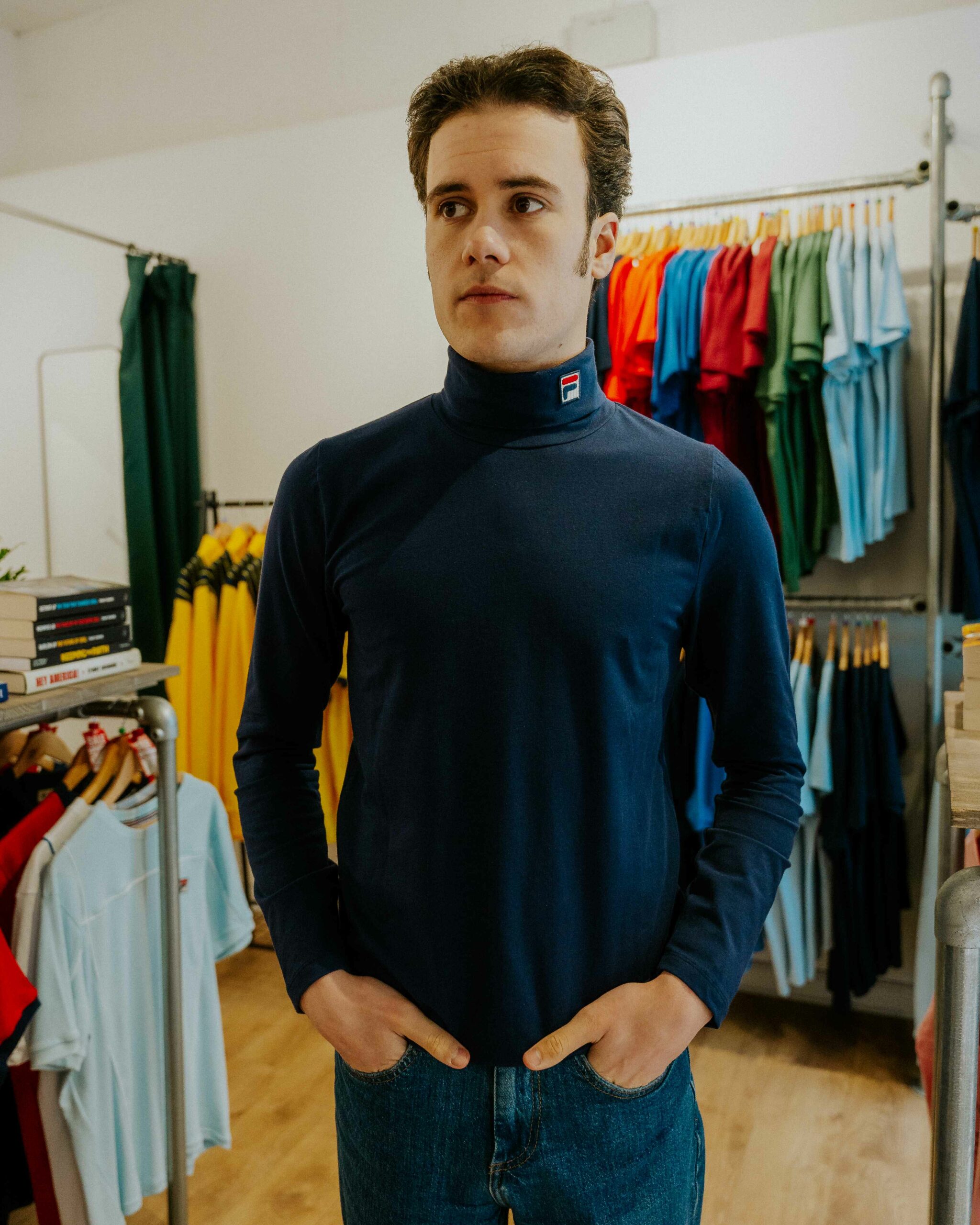 Fila 19th Roll-Neck - Navy