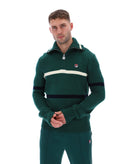 Fila Camilo 1/4 Zip Knit - Green