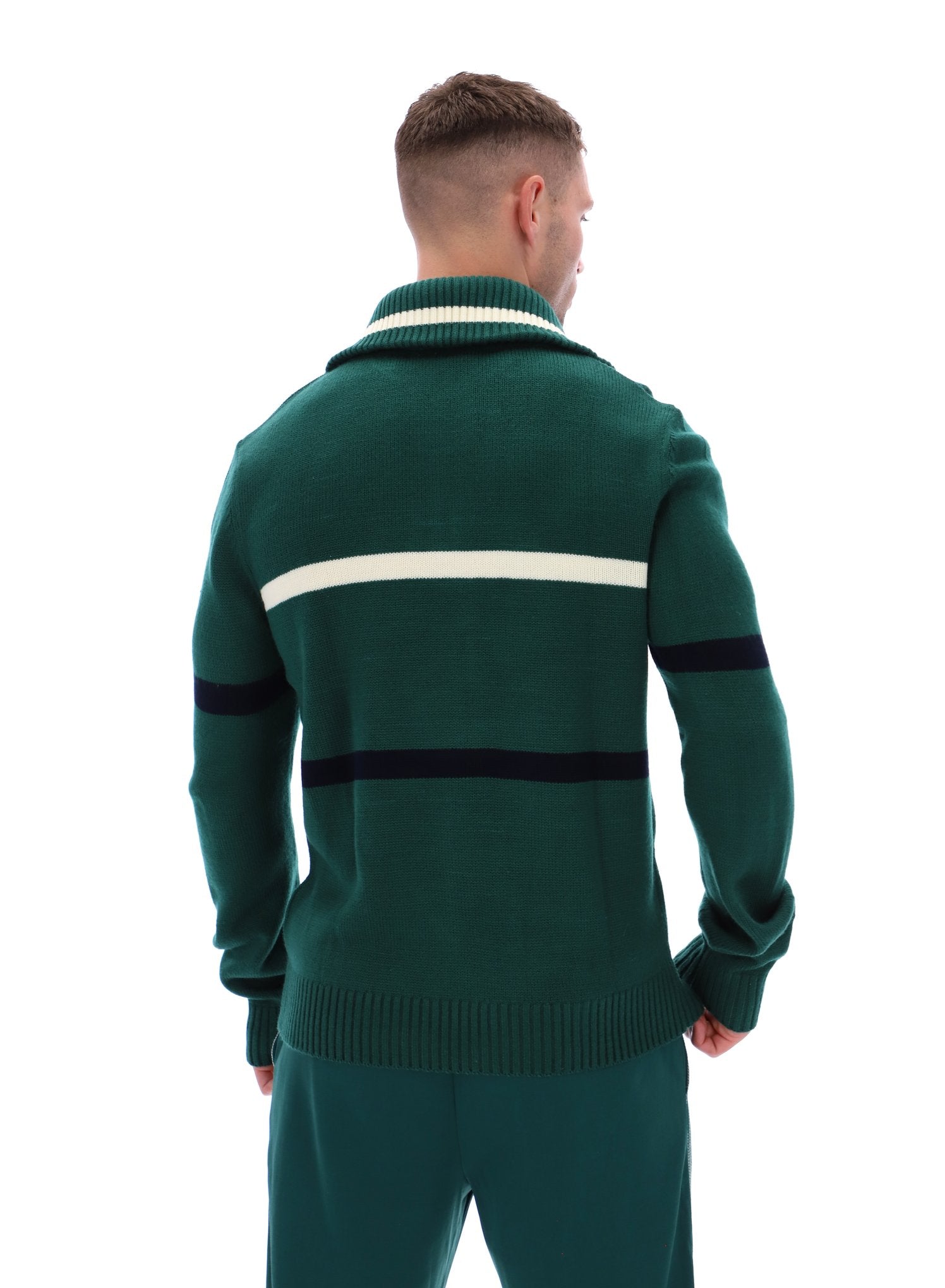 Fila Camilo 1/4 Zip Knit - Green