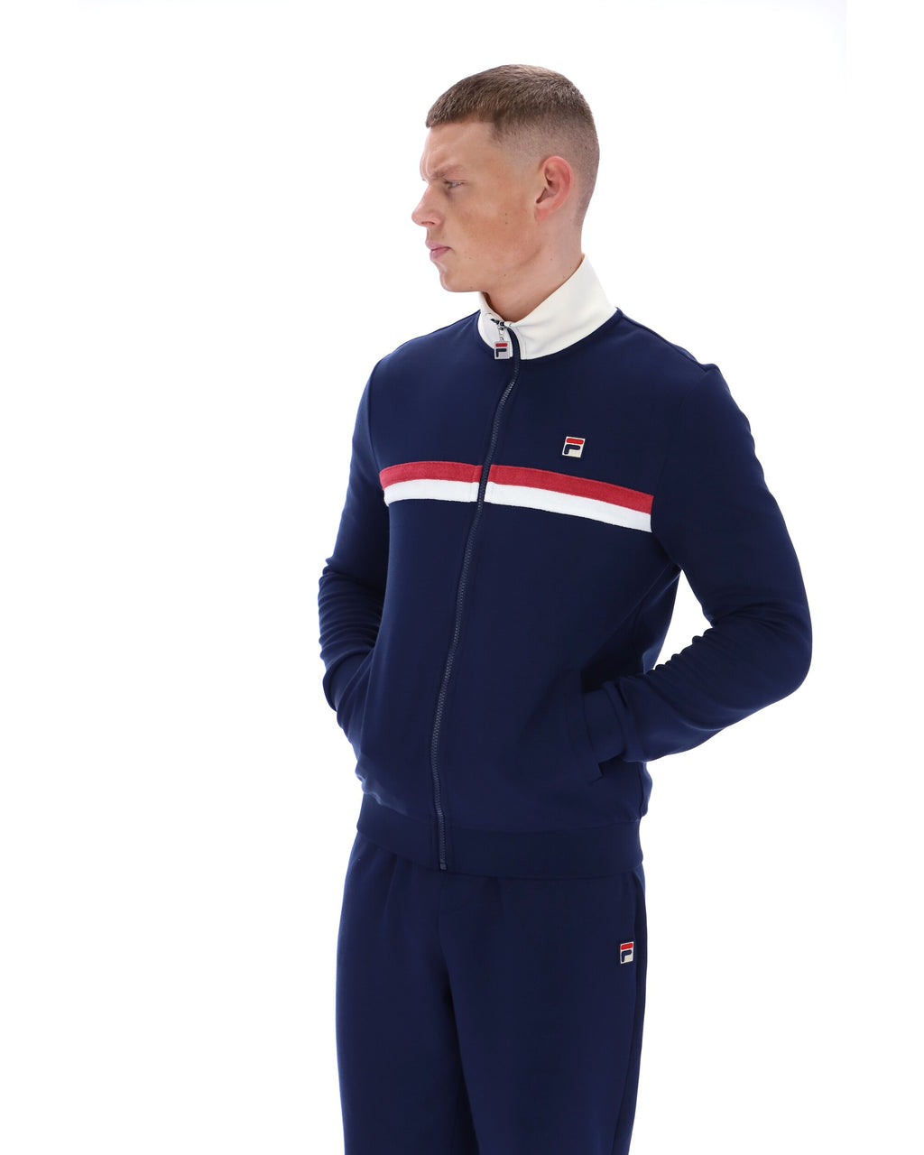 Fila Enrico Track Top - Navy