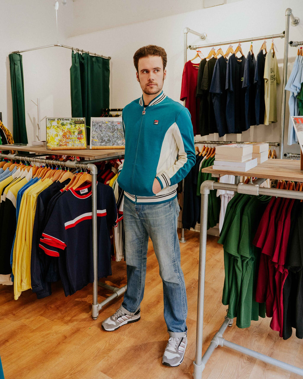 Fila Settanta Track Top - Deep Lagoon