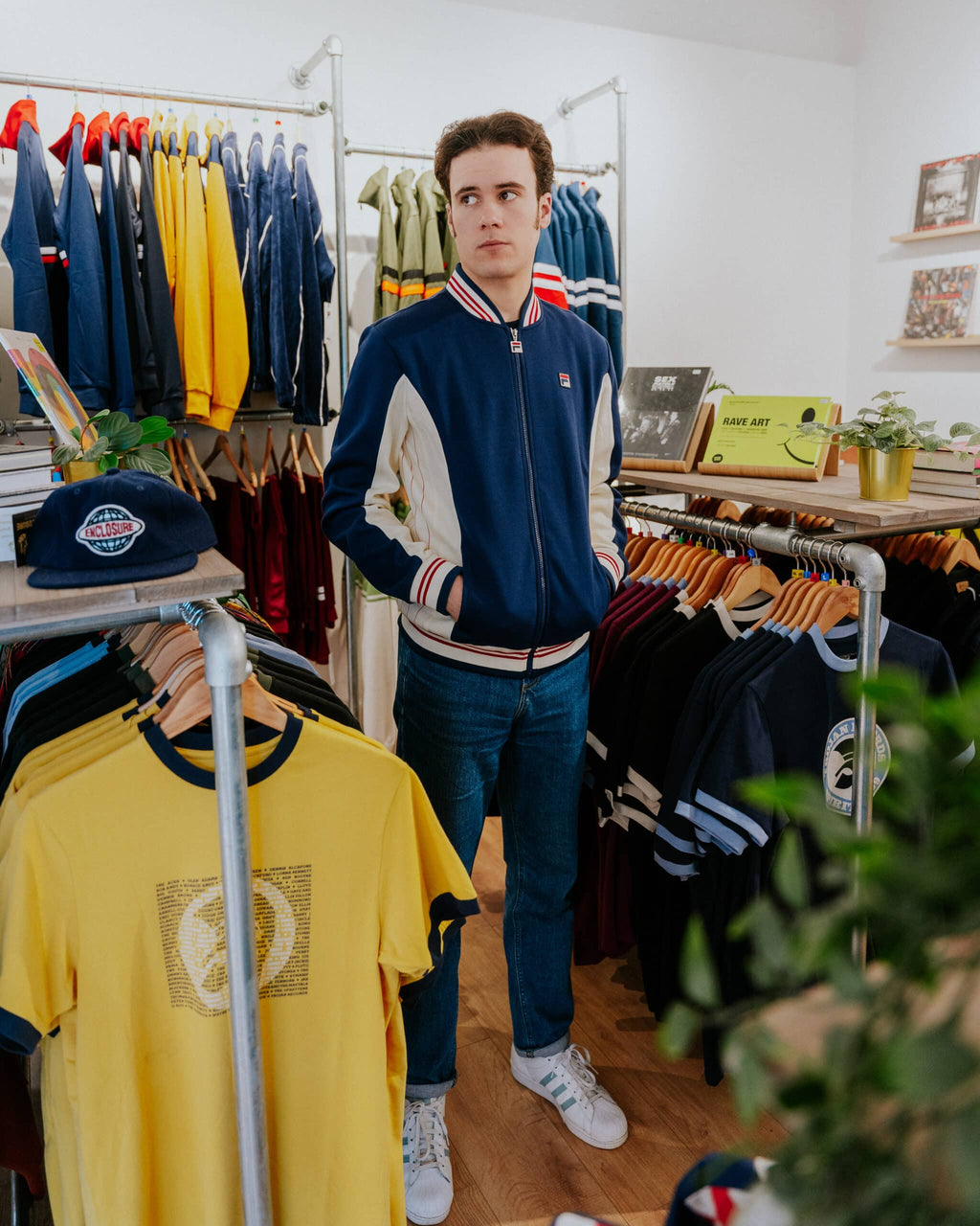 Fila Settanta Track Top - Navy/White/Red