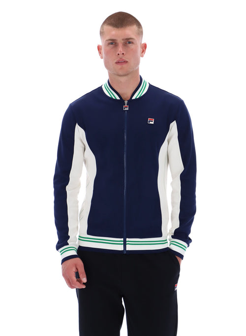 Fila Settanta Track Top - Navy/White/Green