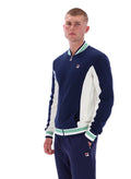 Fila Settanta Track Top - Navy/White/Green