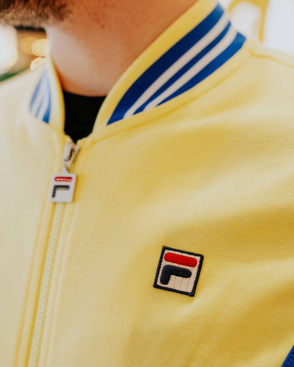 Fila Settanta Track Top - Yellow/Blue