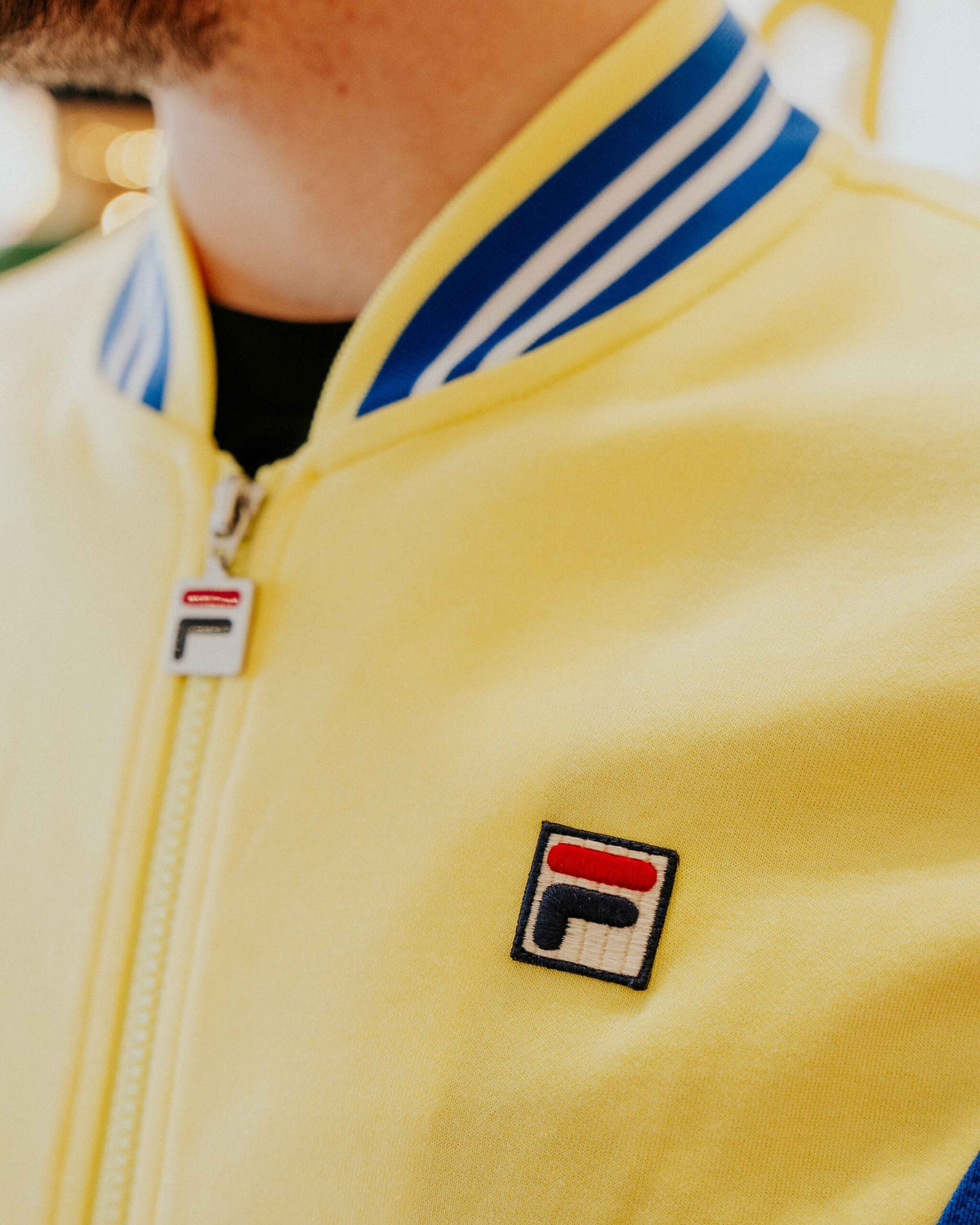 Fila Settanta Track Top - Yellow/Blue