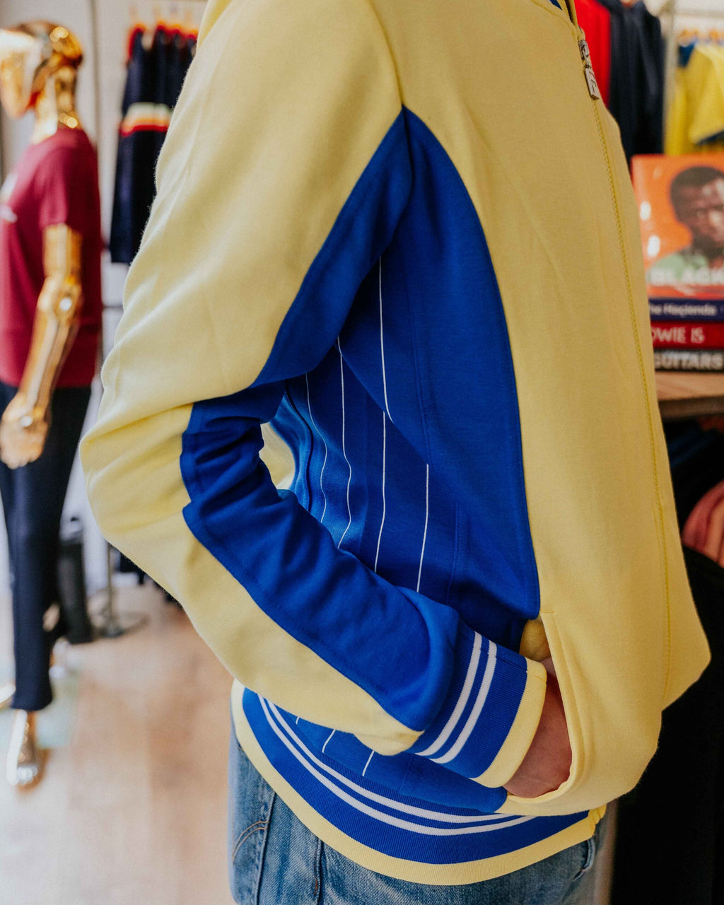 Fila Settanta Track Top - Yellow/Blue