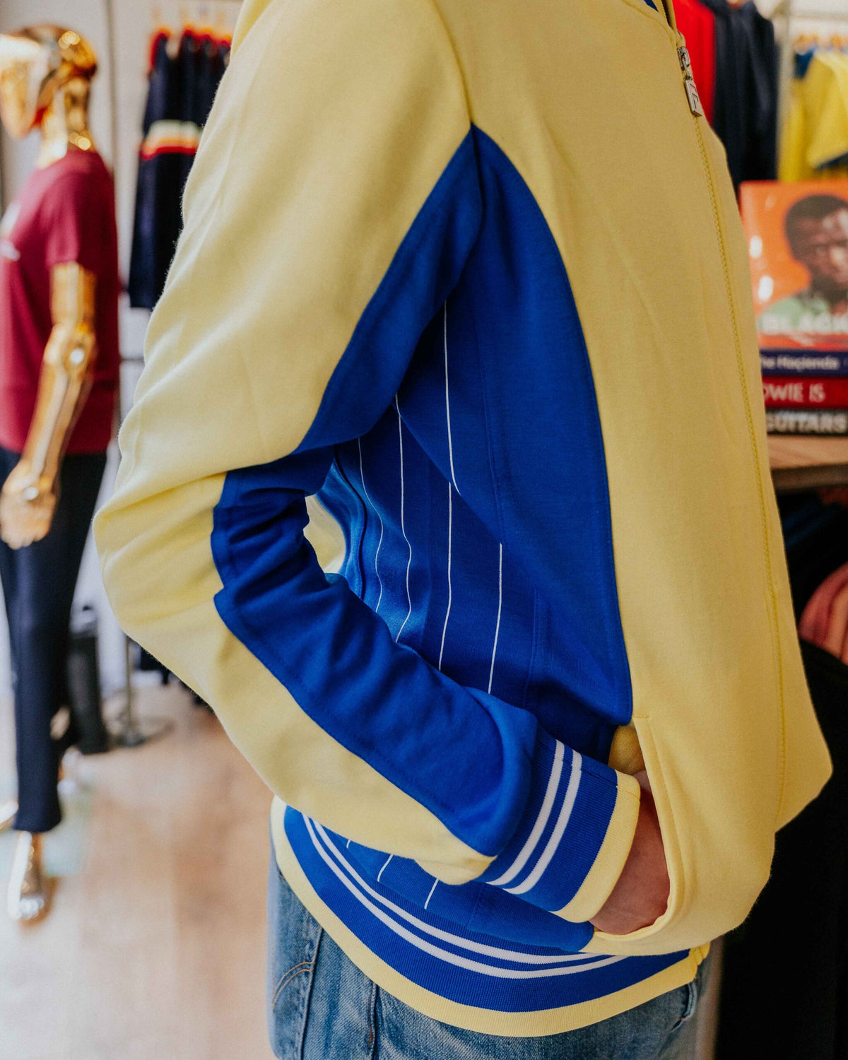 Fila Settanta Track Top - Yellow/Blue