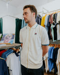 Fila Terry Velour Polo - White/Green
