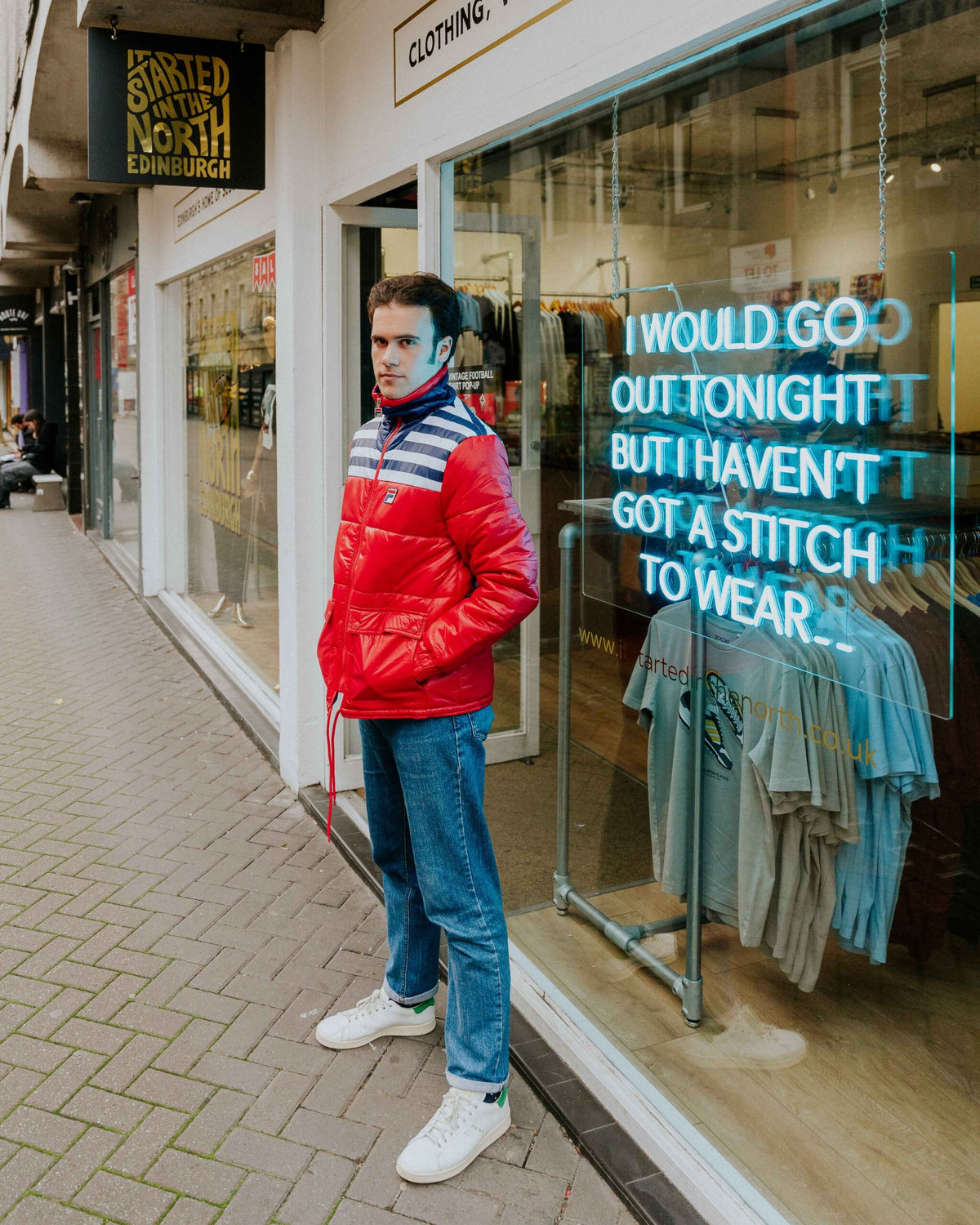 Fila Uomo Jacket - Red