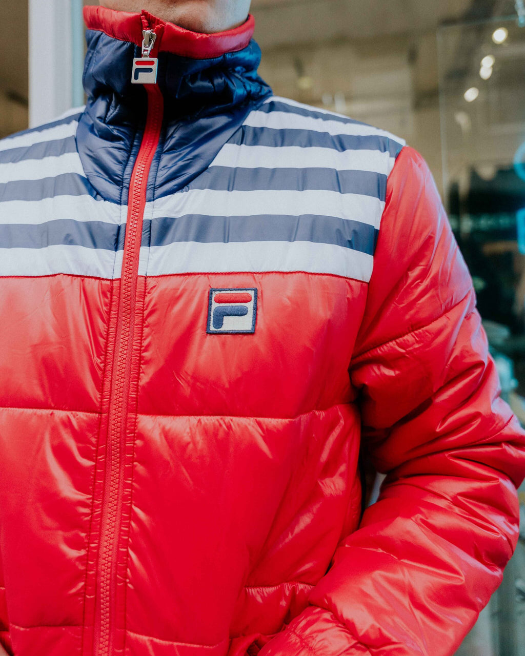 Fila Uomo Jacket - Red