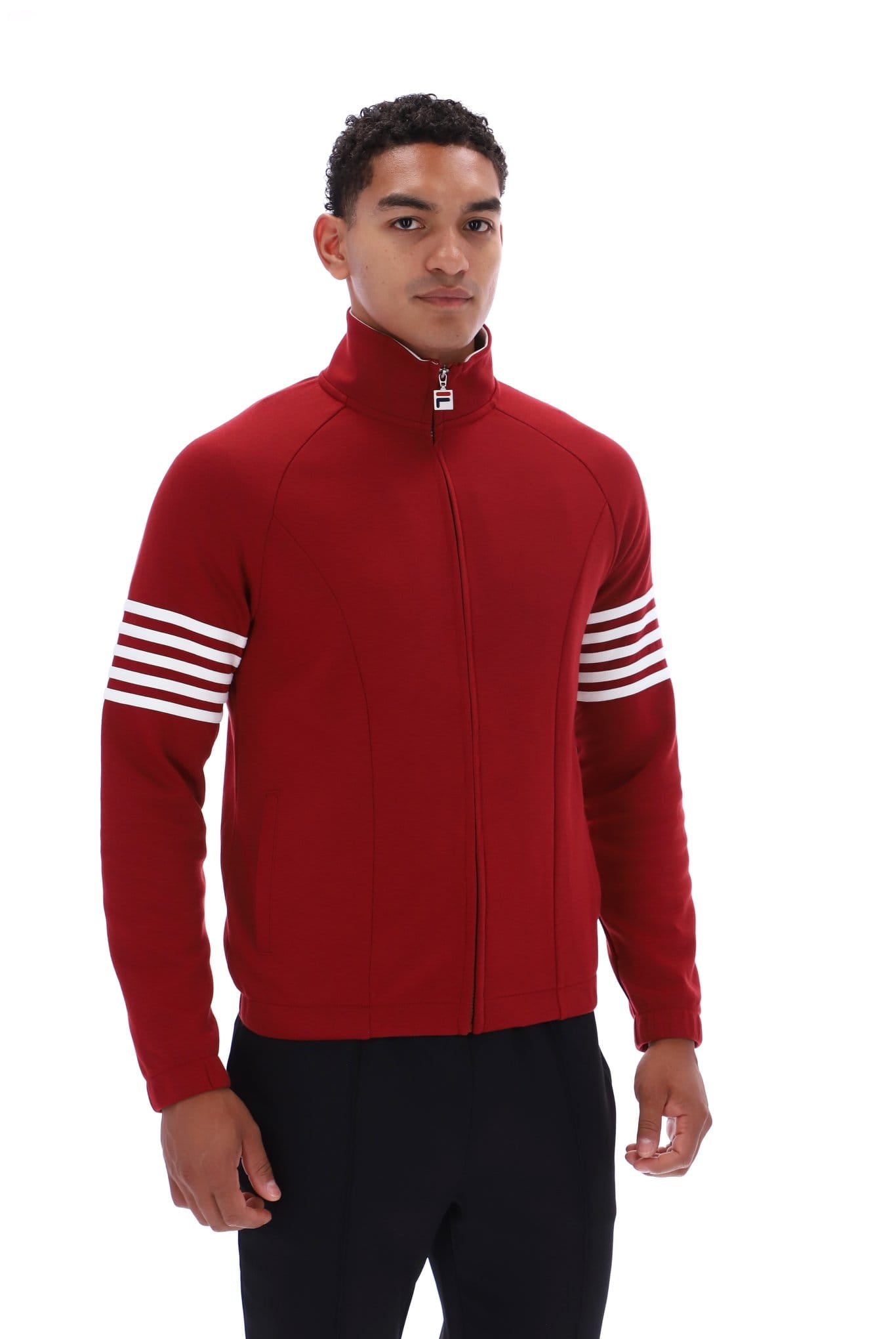 Fila Patrice Track Top - Dark Red