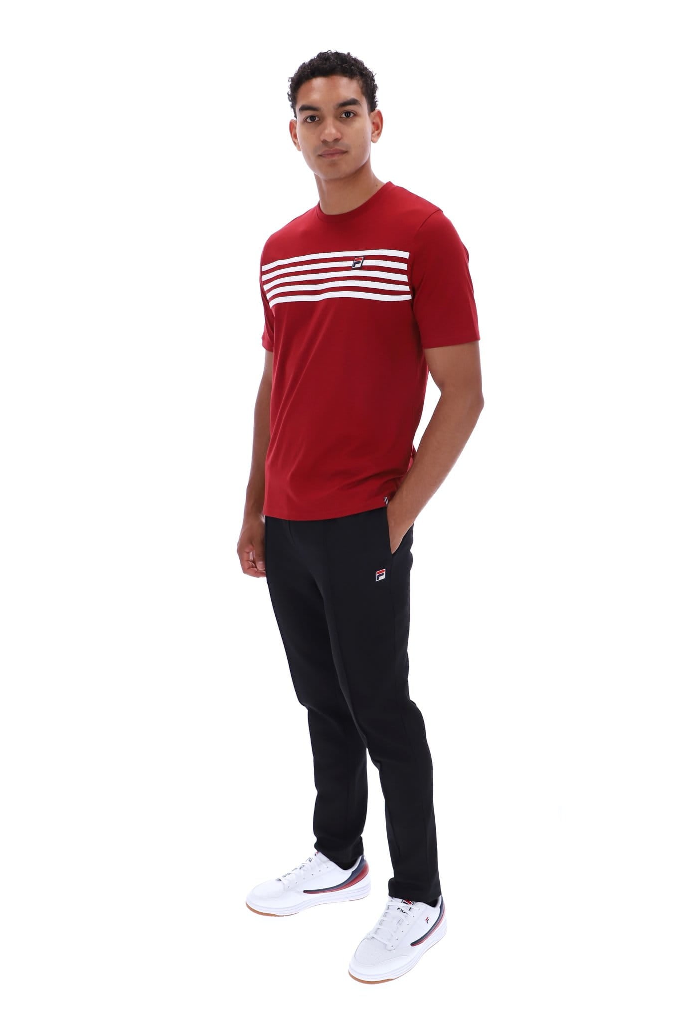 Fila Hanford tee - Dark Red