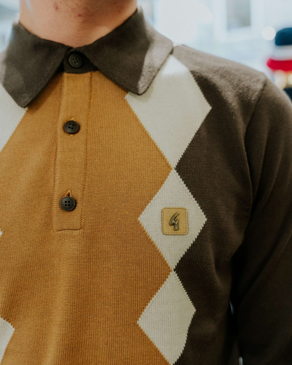 Gabicci Bond Long-Sleeve Polo