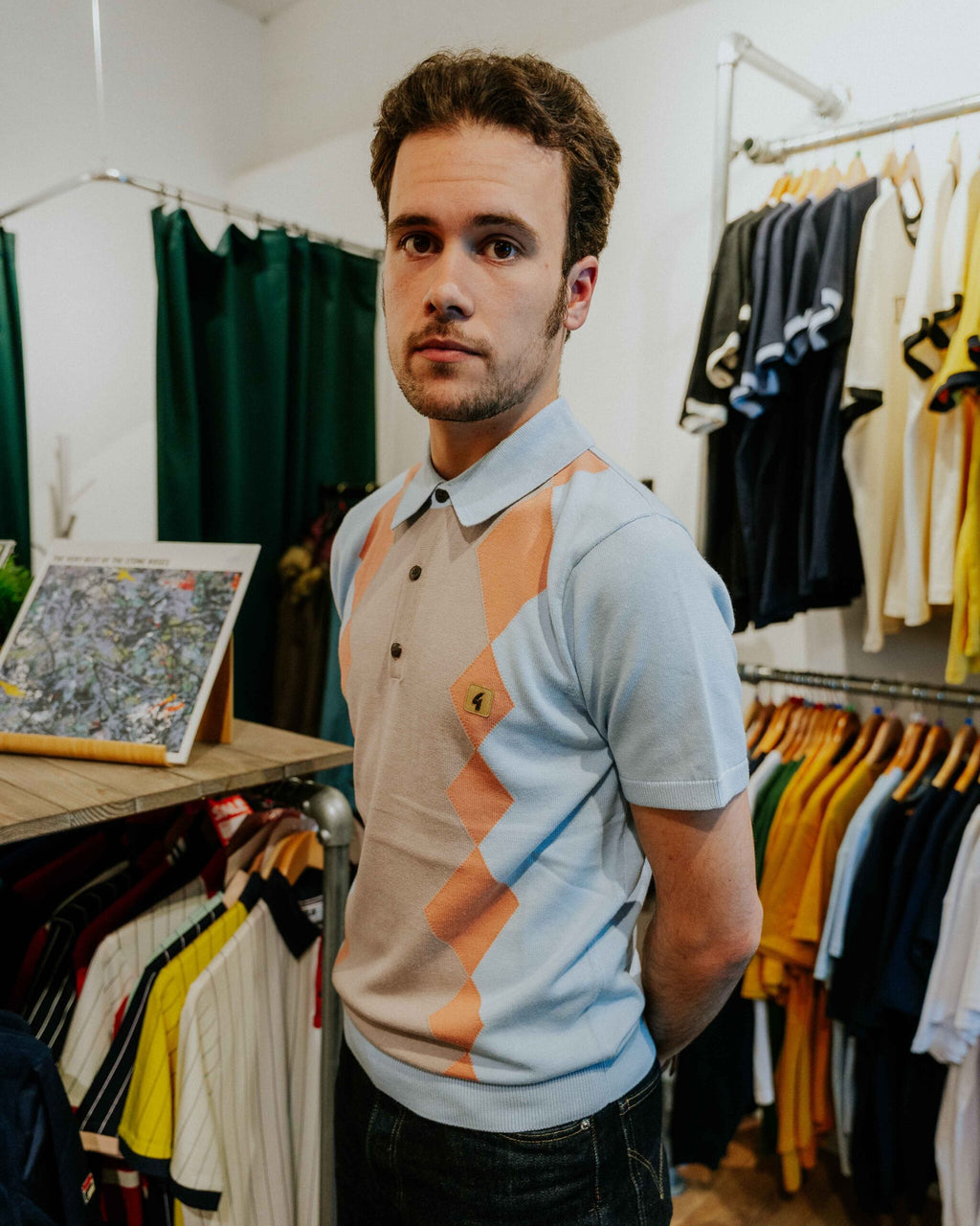 Gabicci Bond Polo - Azure Blue
