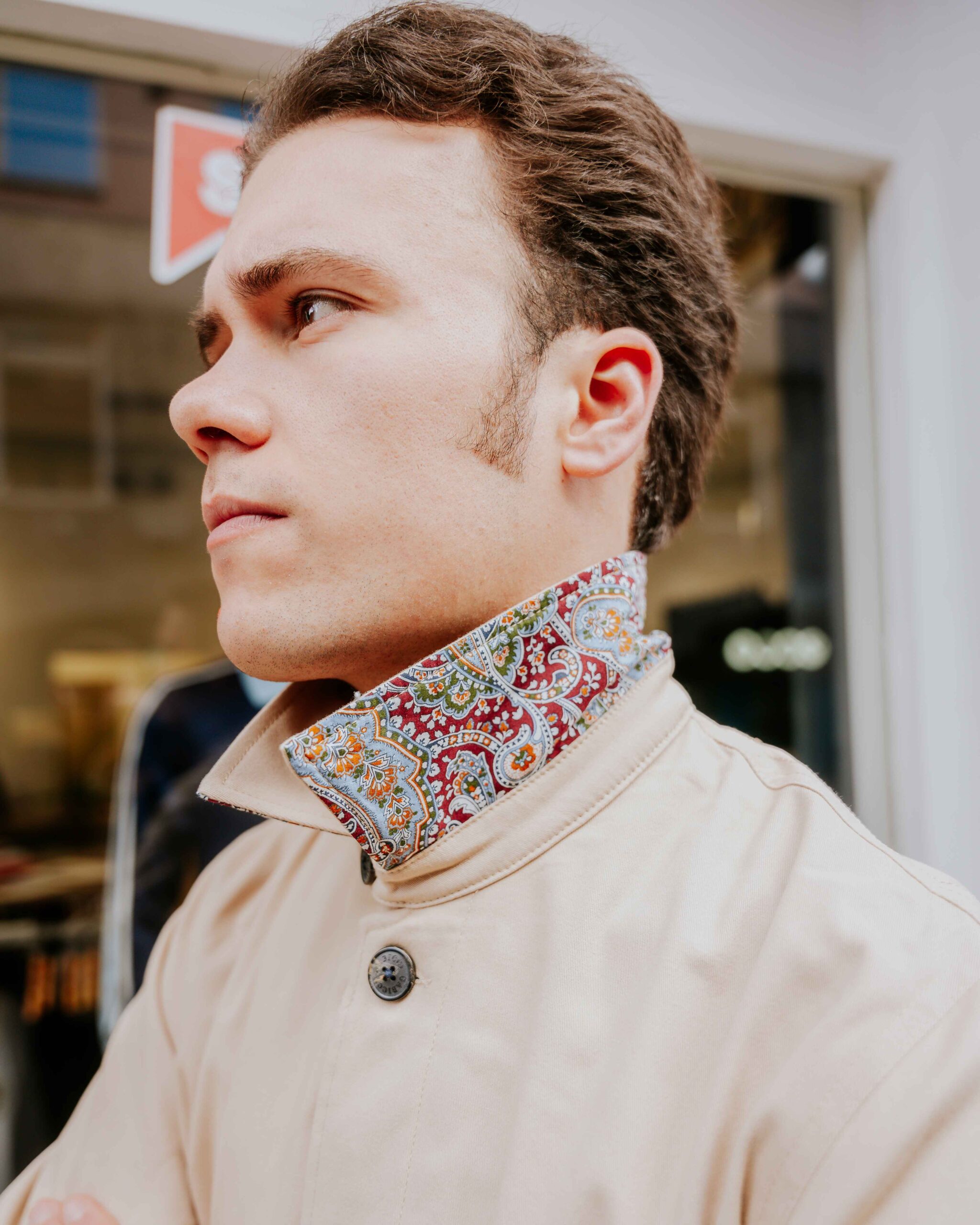 Gabicci Vintage Houghton Mac - Oatmeal