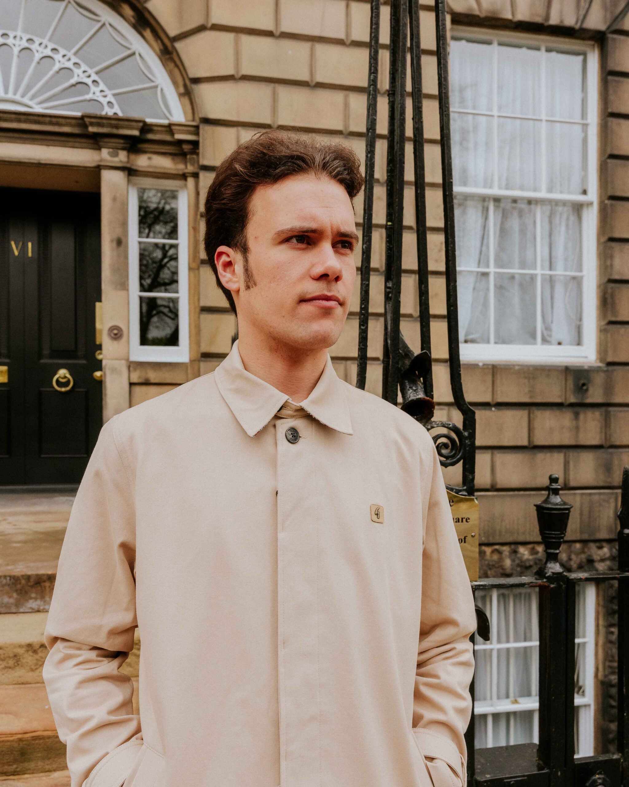 Gabicci Vintage Houghton Mac - Oatmeal