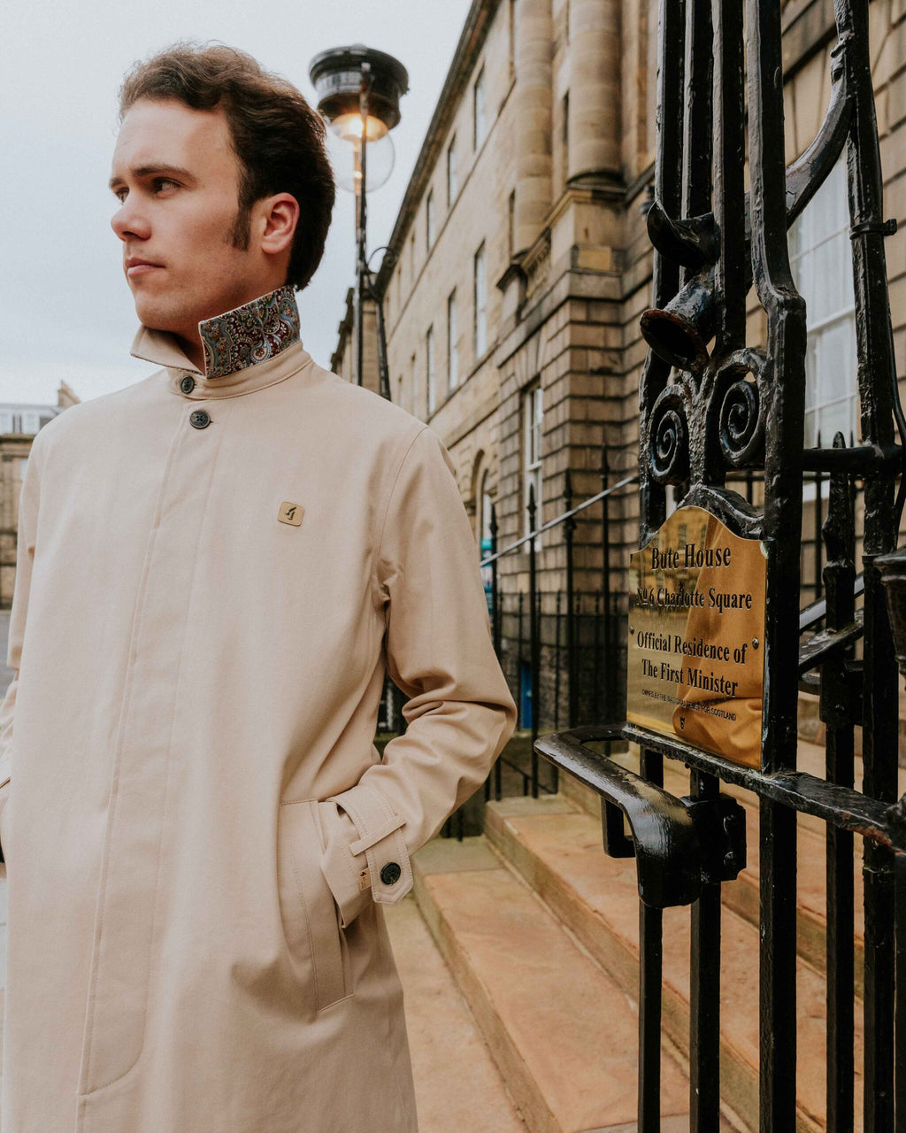 Gabicci Vintage Houghton Mac - Oatmeal