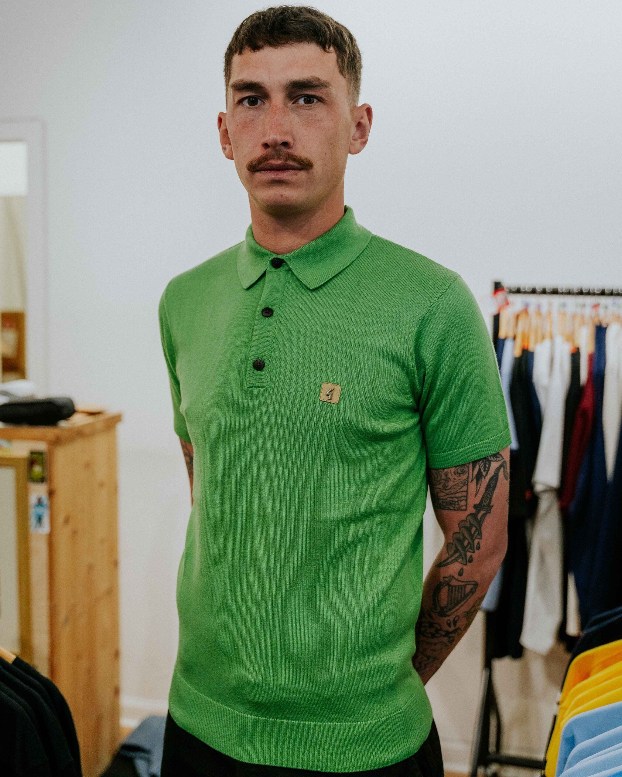Gabicci Jackson Polo - Verde Green