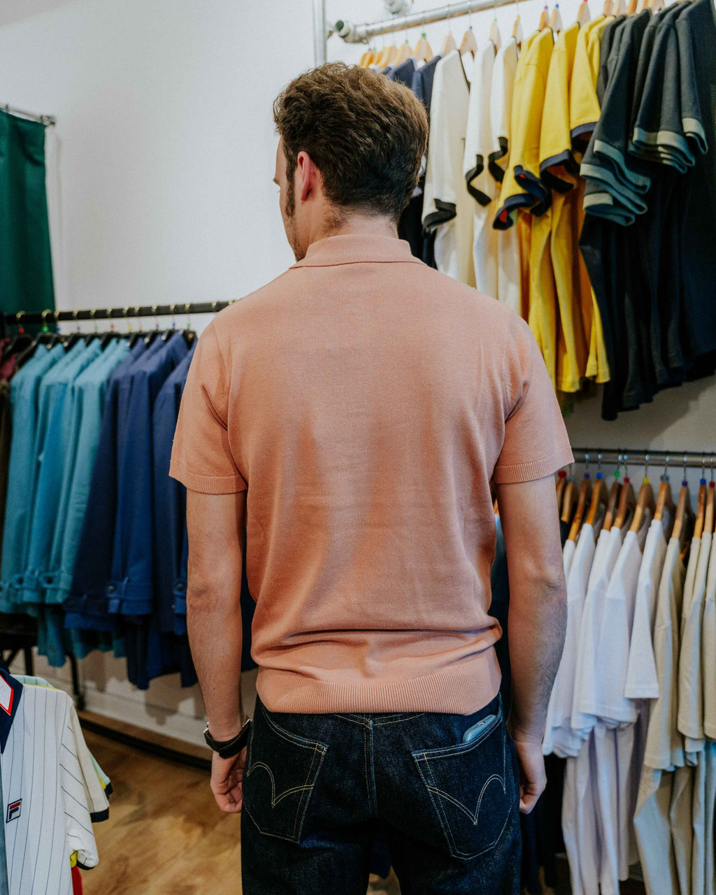 Gabicci Searle Polo - Peach