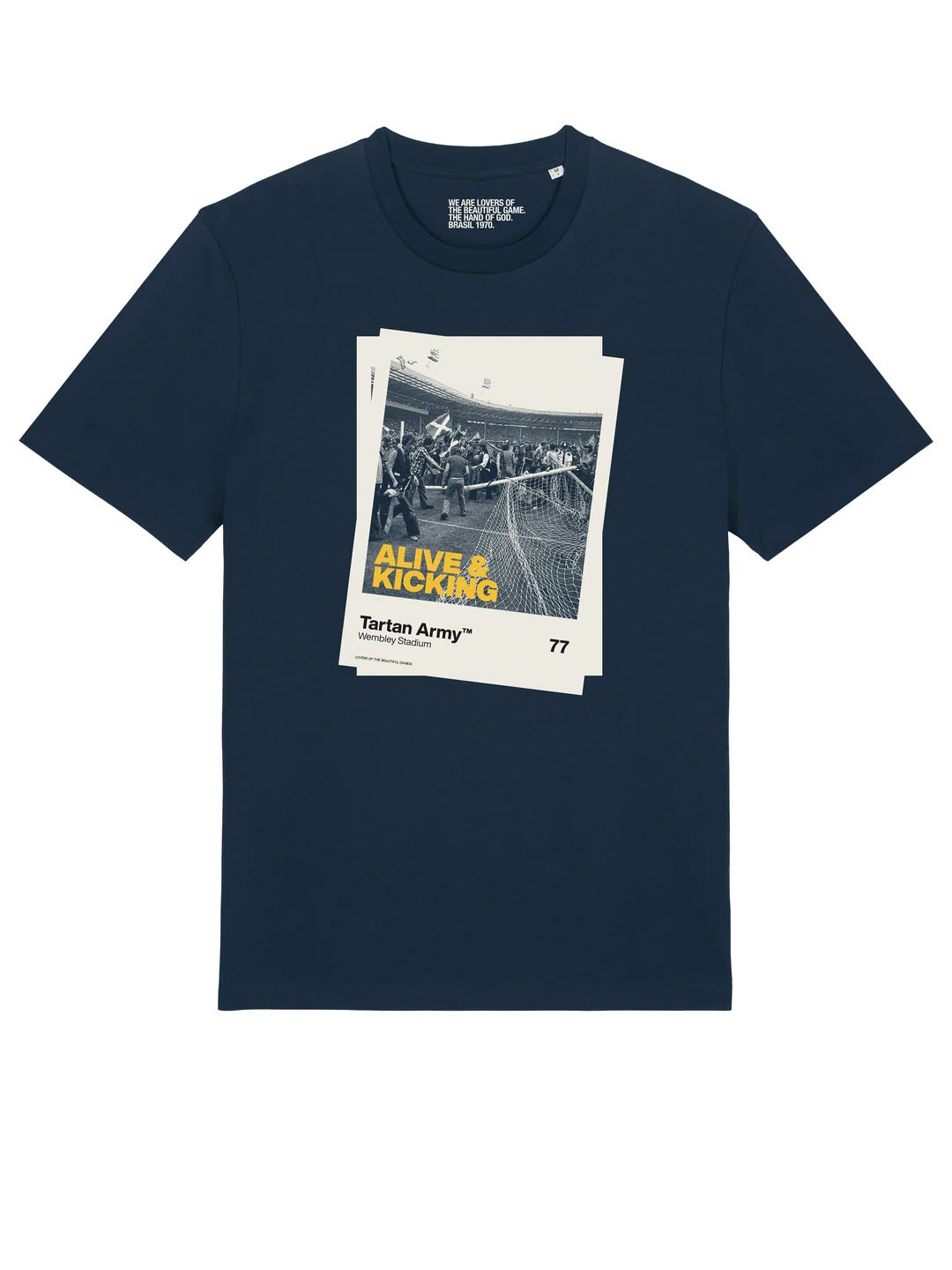 Social Recluse Alive & Kicking Tee - Navy