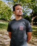 ISITN Logo Tee - Charcoal