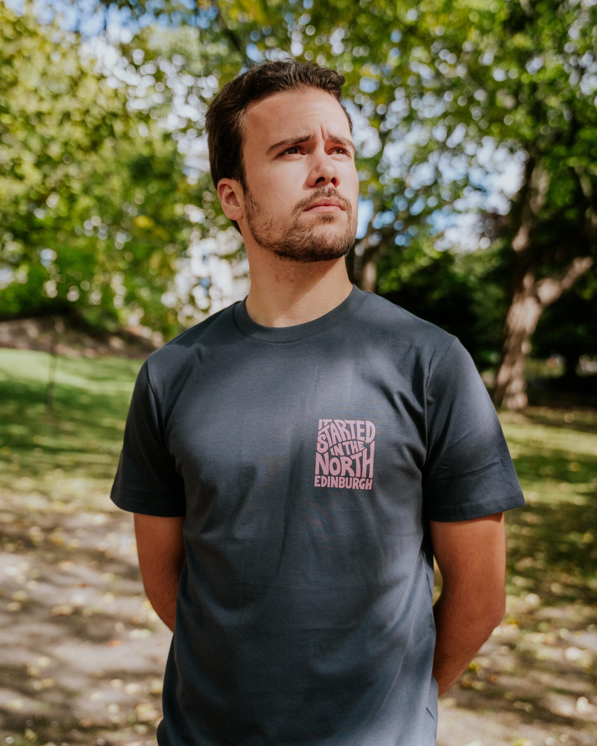 ISITN Logo Tee - Charcoal
