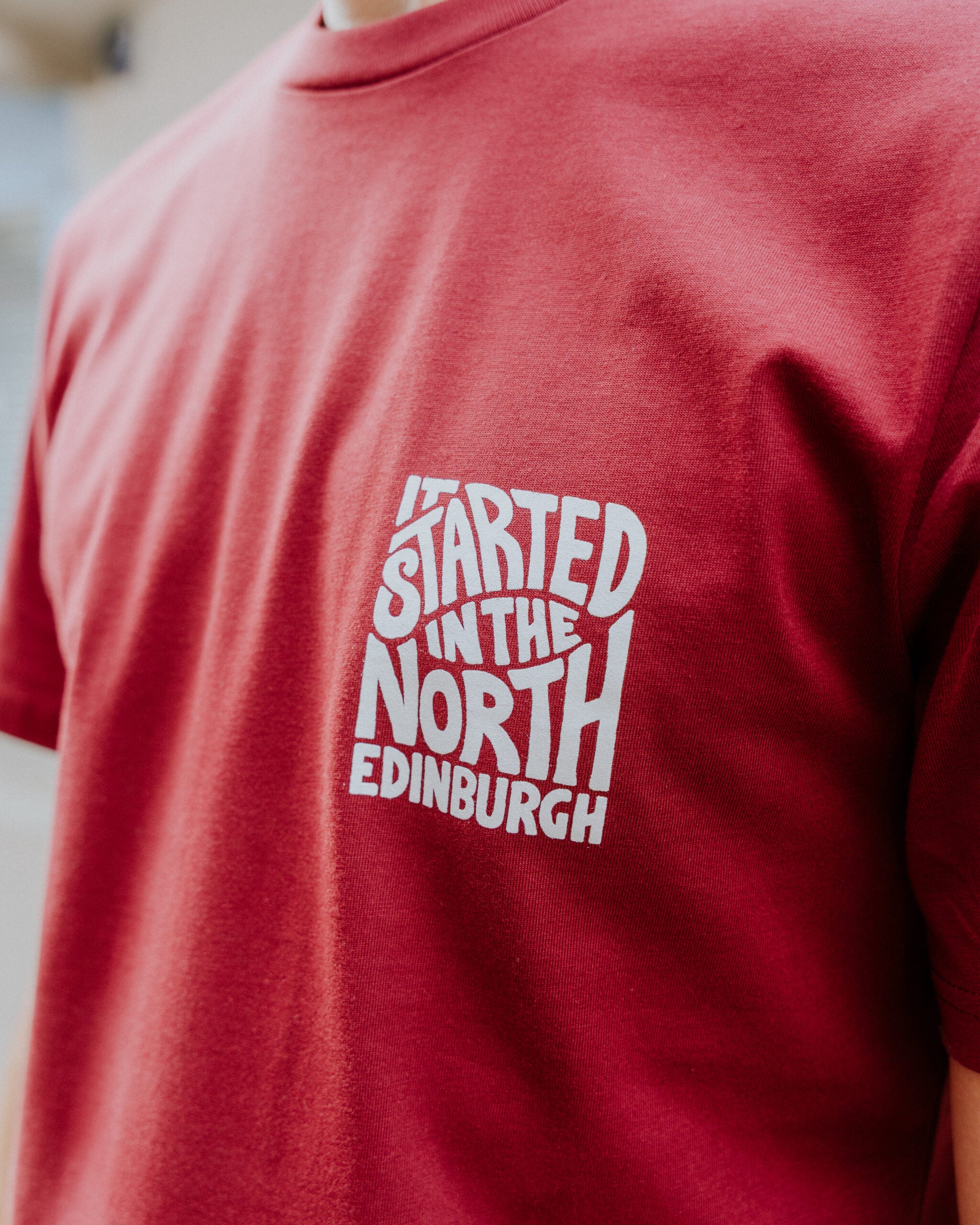 ISITN Logo tee - Maroon
