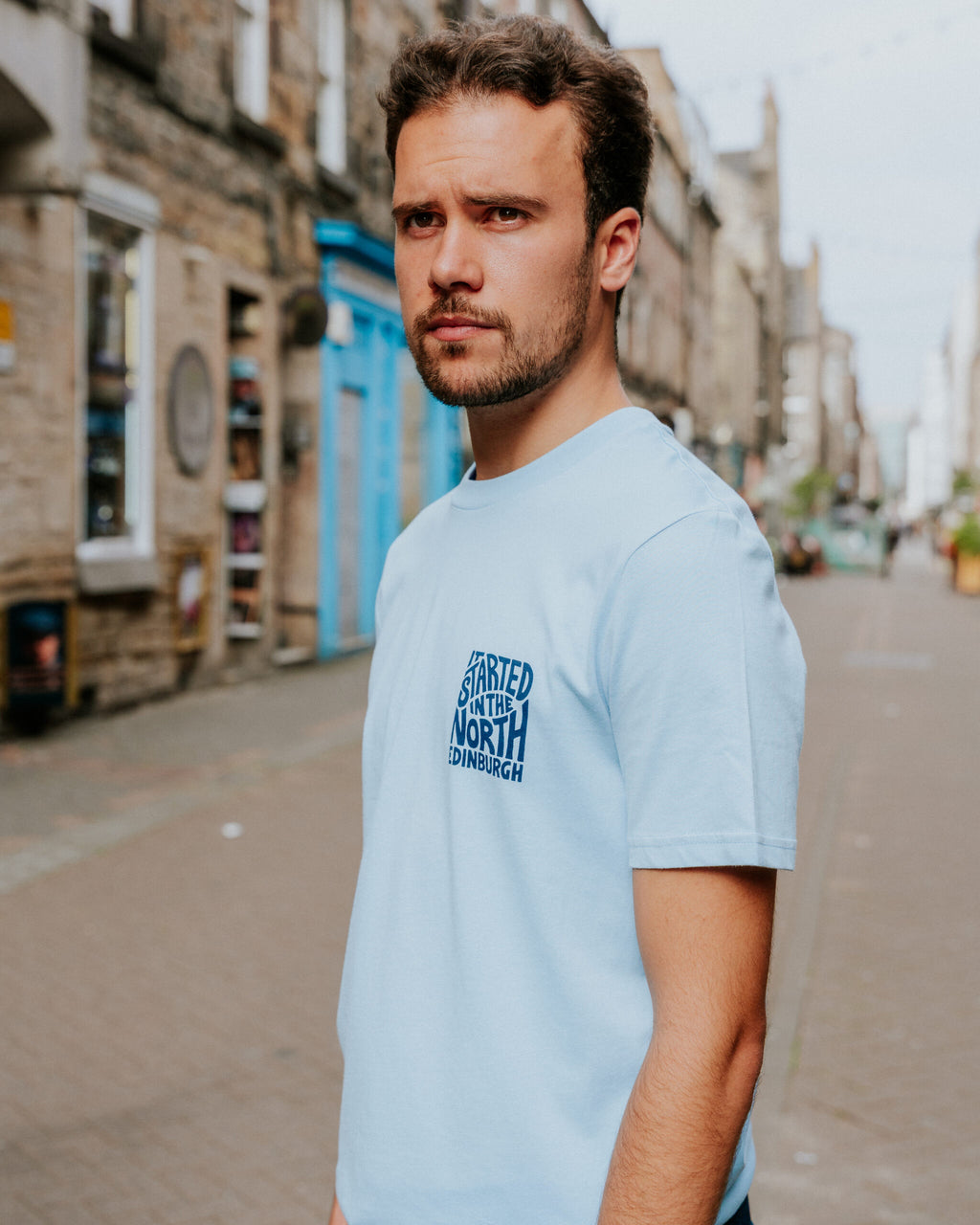 ISITN Logo Tee - Soul Blue