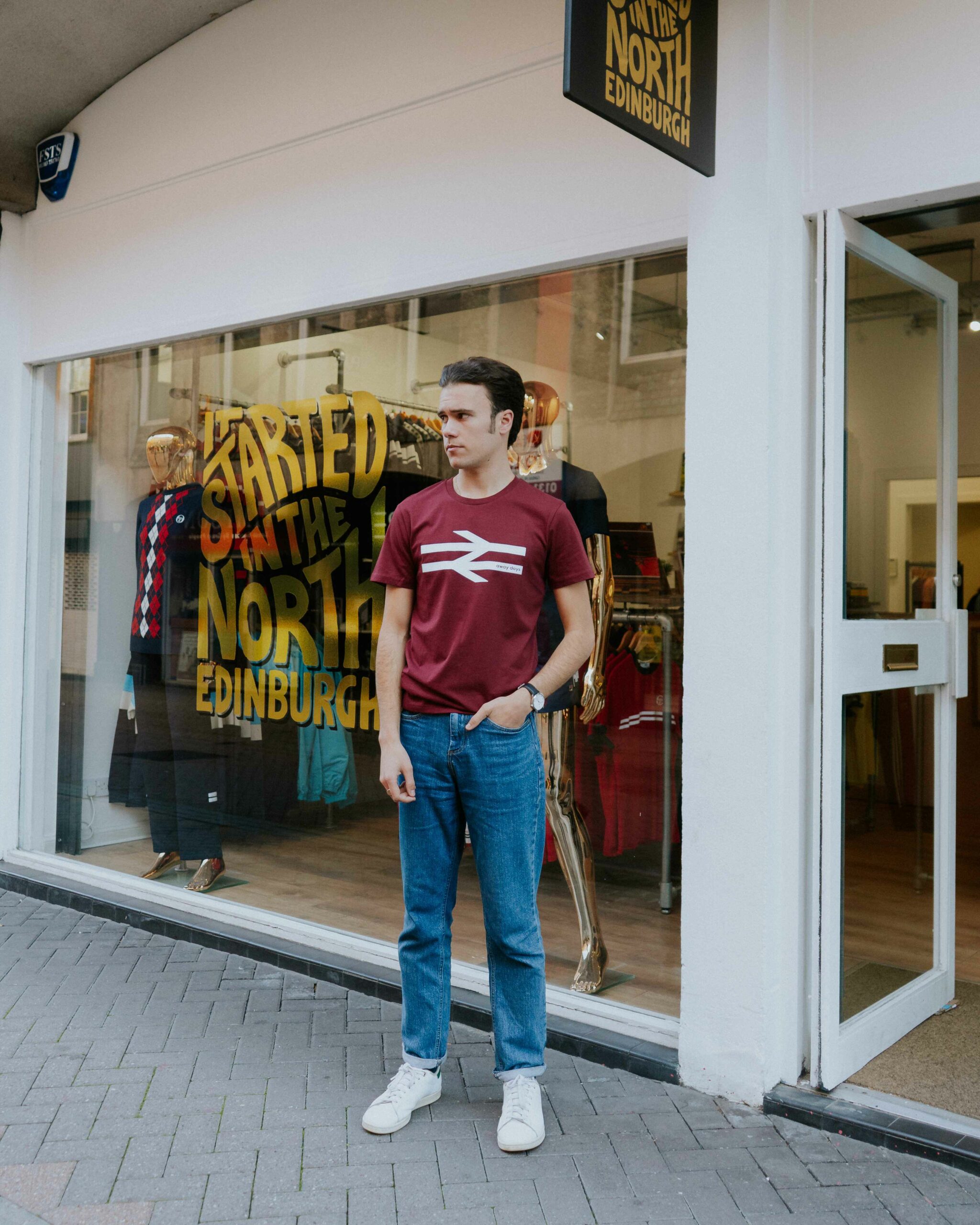 ISITN Away Days Tee - Maroon
