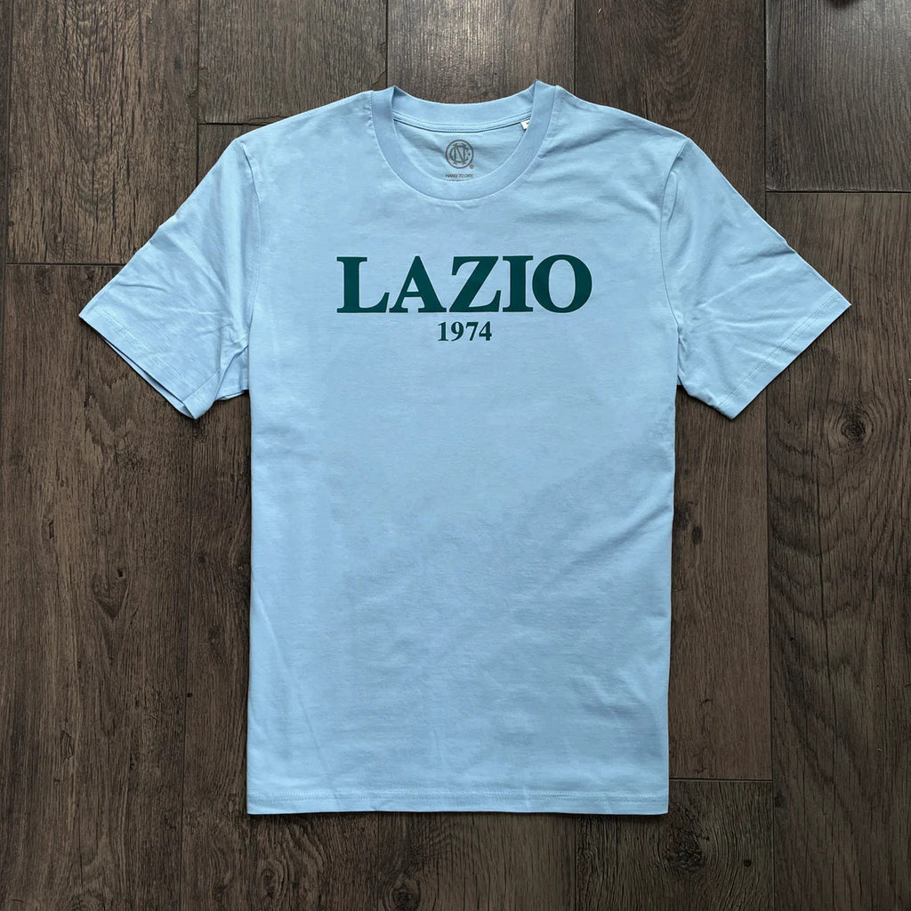 The North Curve Lazio 1974 Tee - Soul Blue