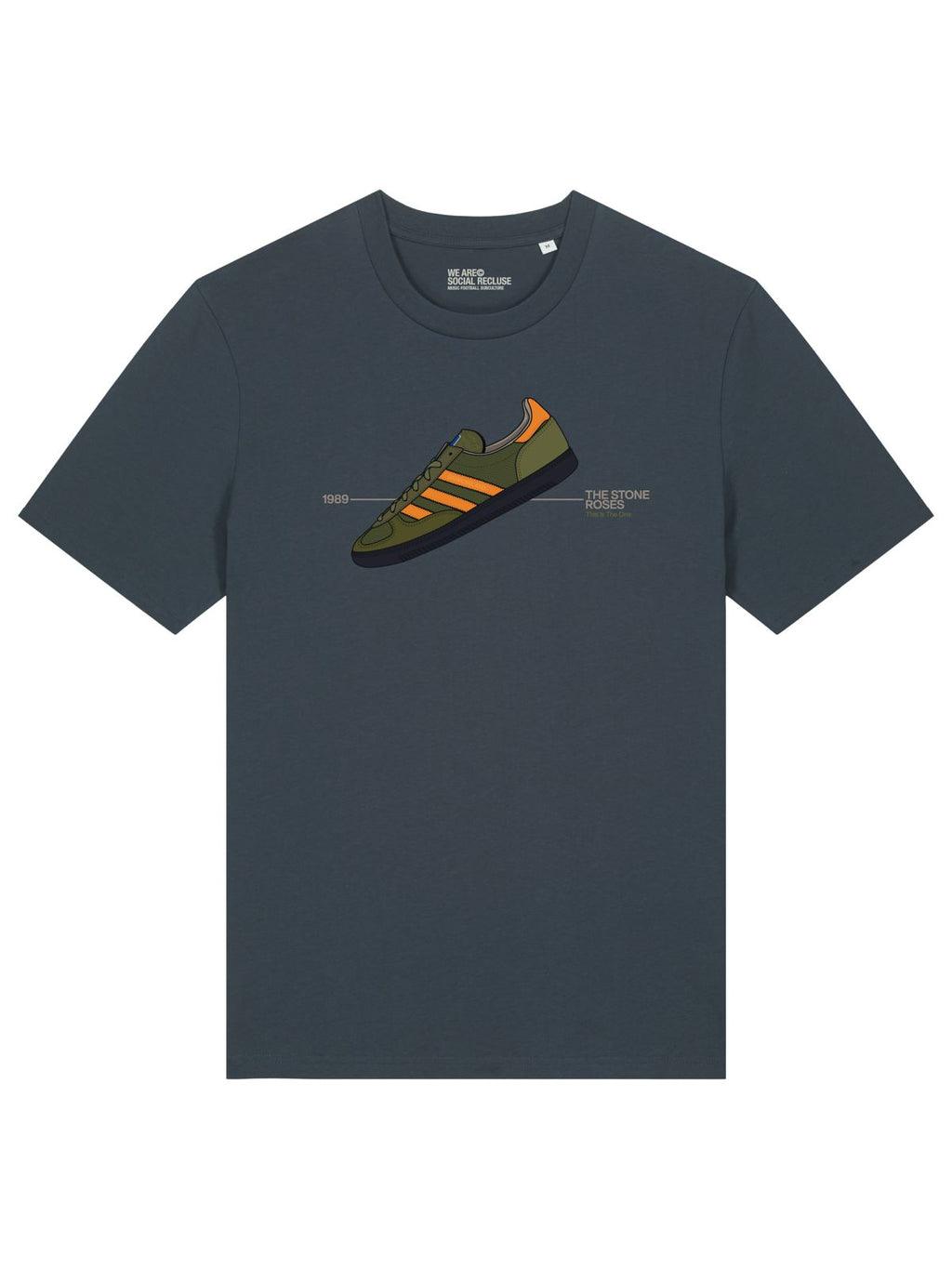 Social Recluse Barrowlands Tee - Charcoal