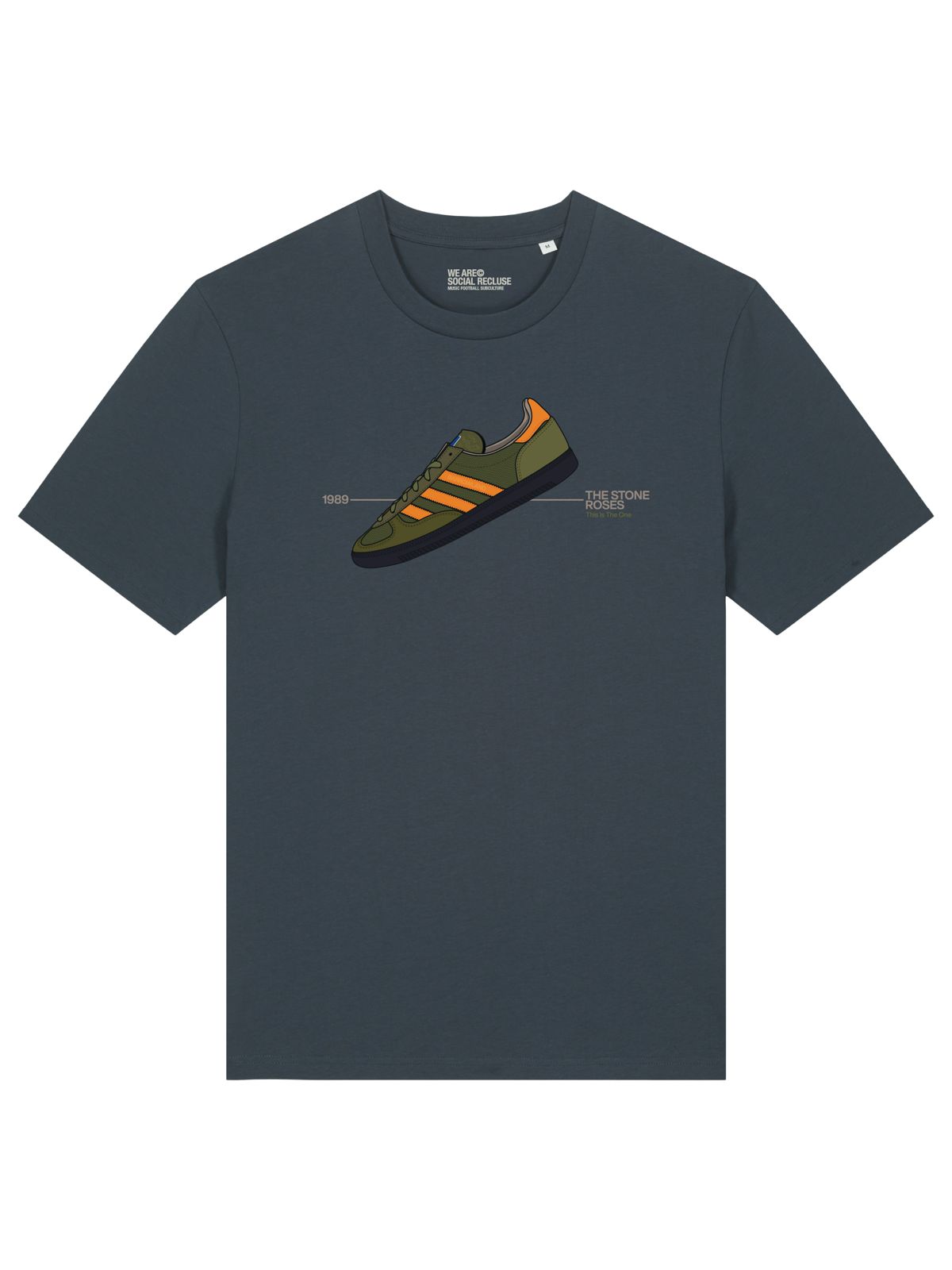 Social Recluse Barrowlands Tee - Charcoal