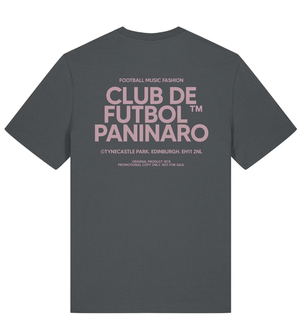 Paninaro Tynecastle Tee - Charcoal