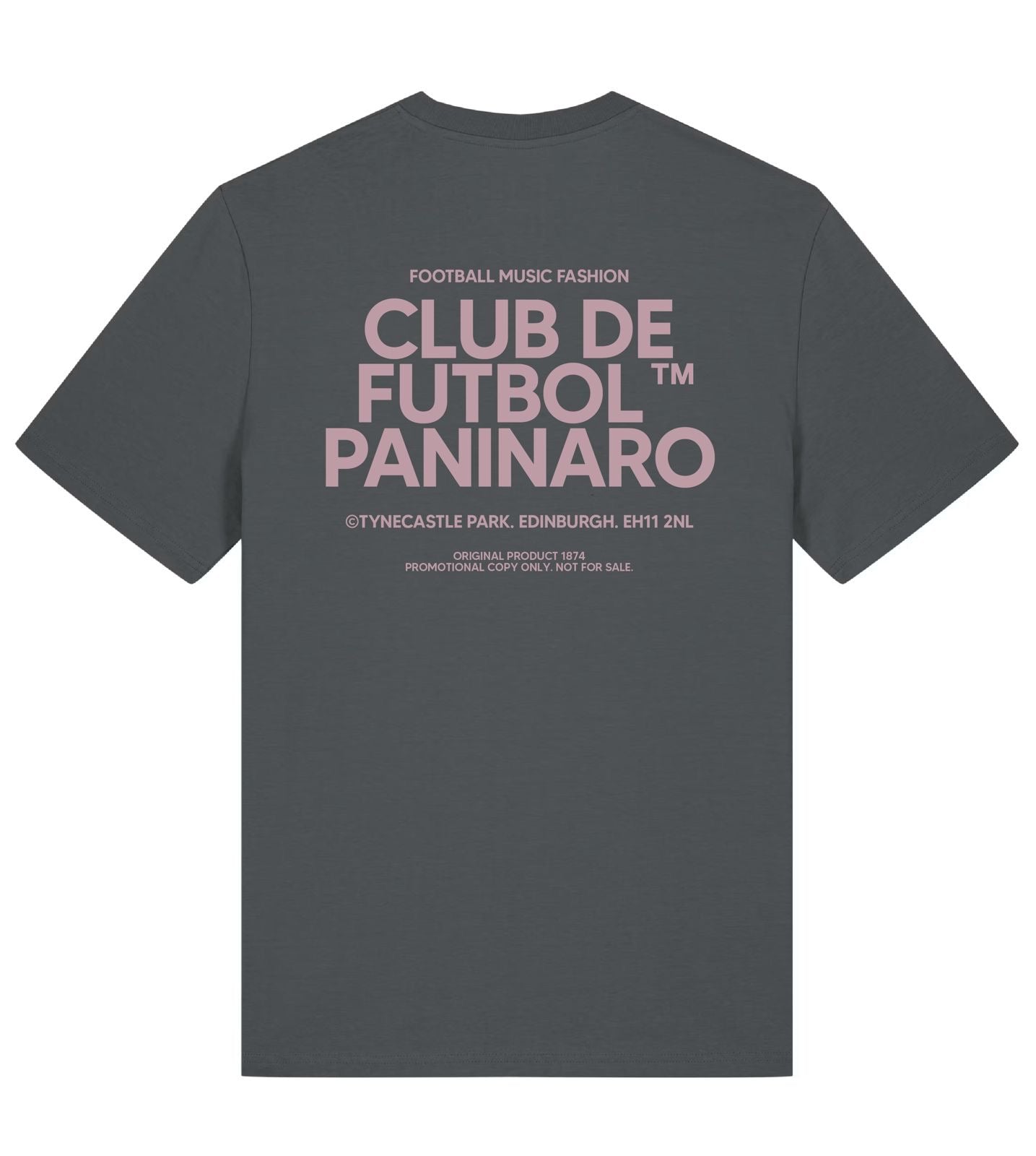 Paninaro Tynecastle Tee - Charcoal