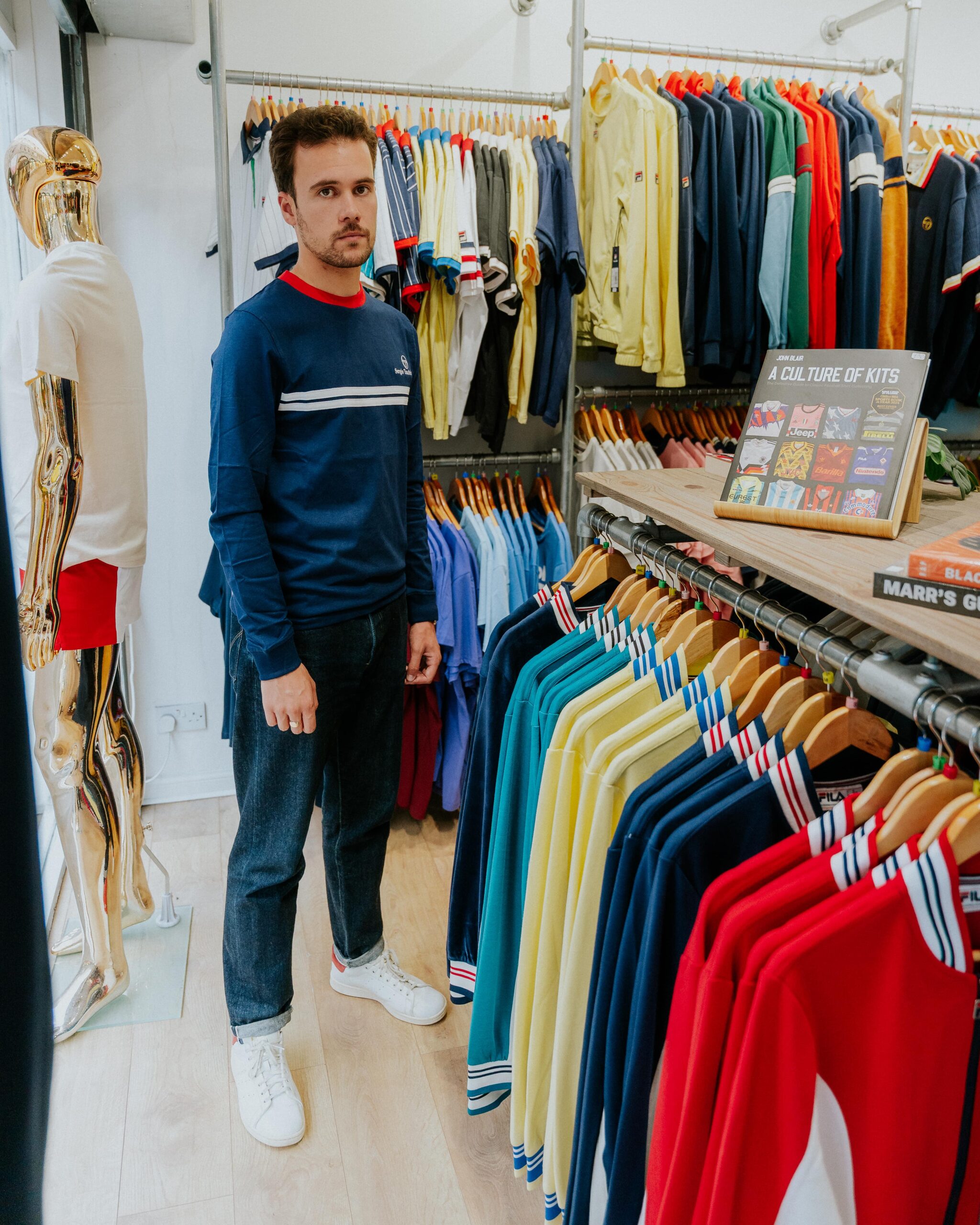 Sergio Tacchini New Supermac Long-Sleeve T-Shirt