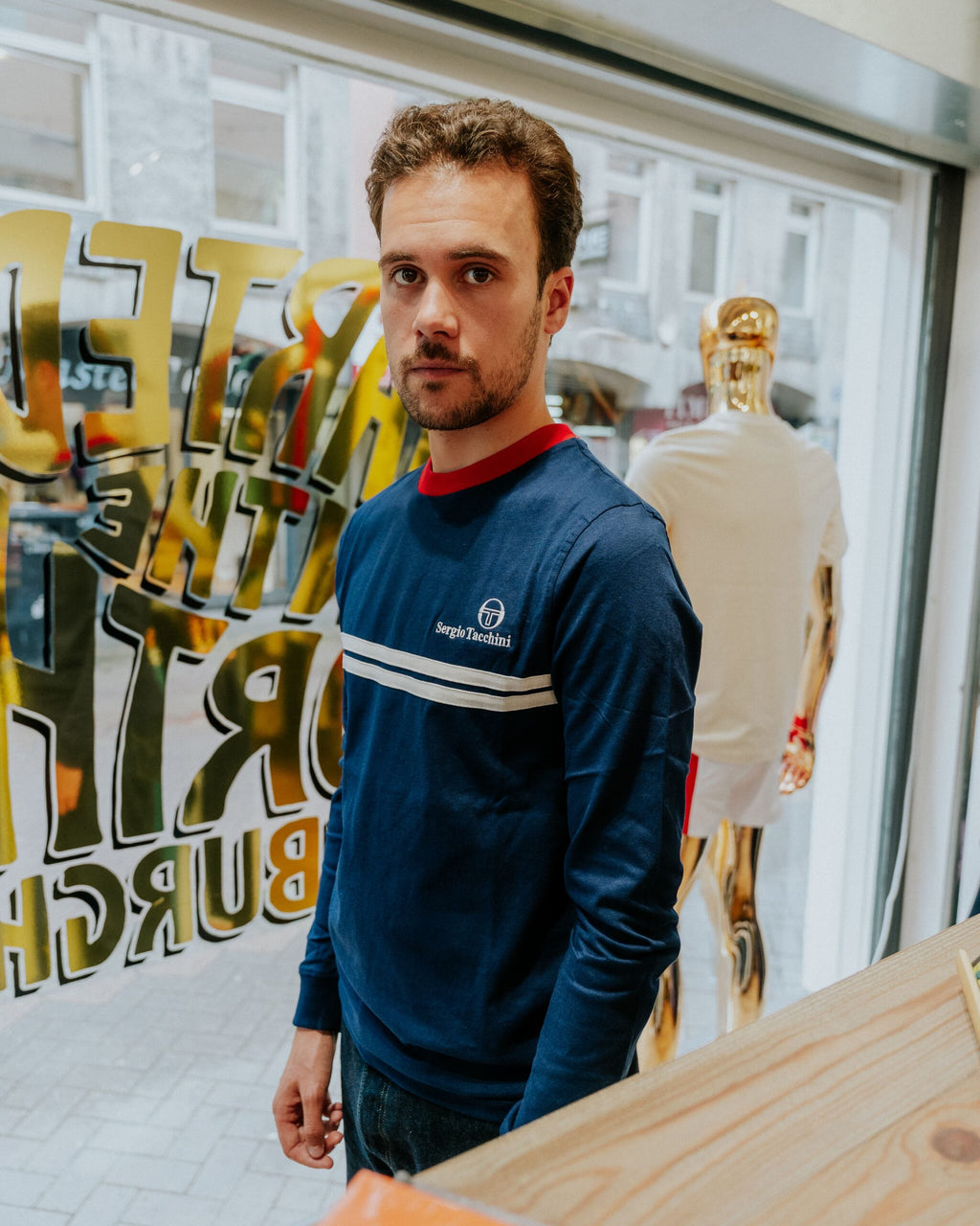 Sergio Tacchini New Supermac Long-Sleeve T-Shirt
