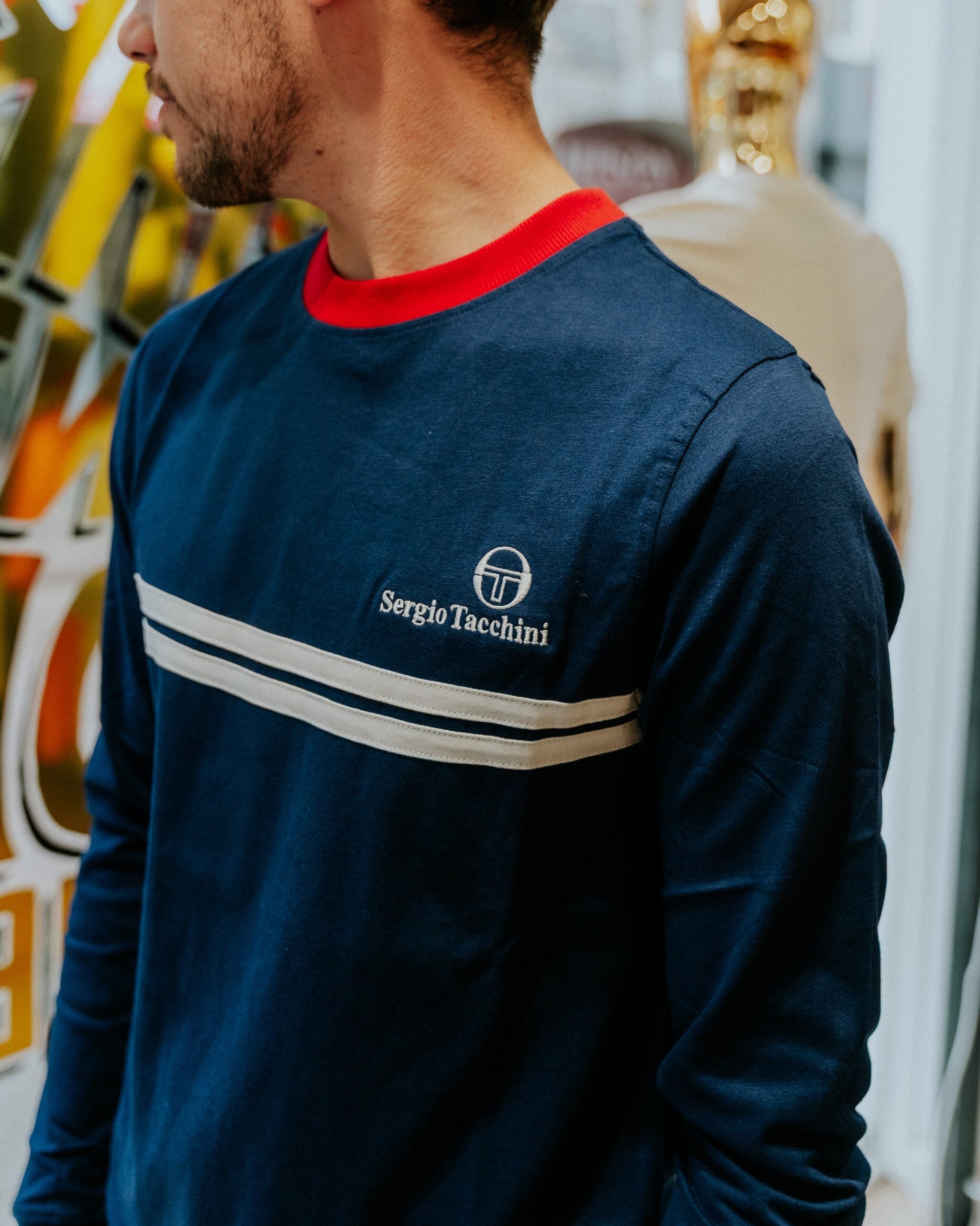 Sergio Tacchini New Supermac Long-Sleeve T-Shirt