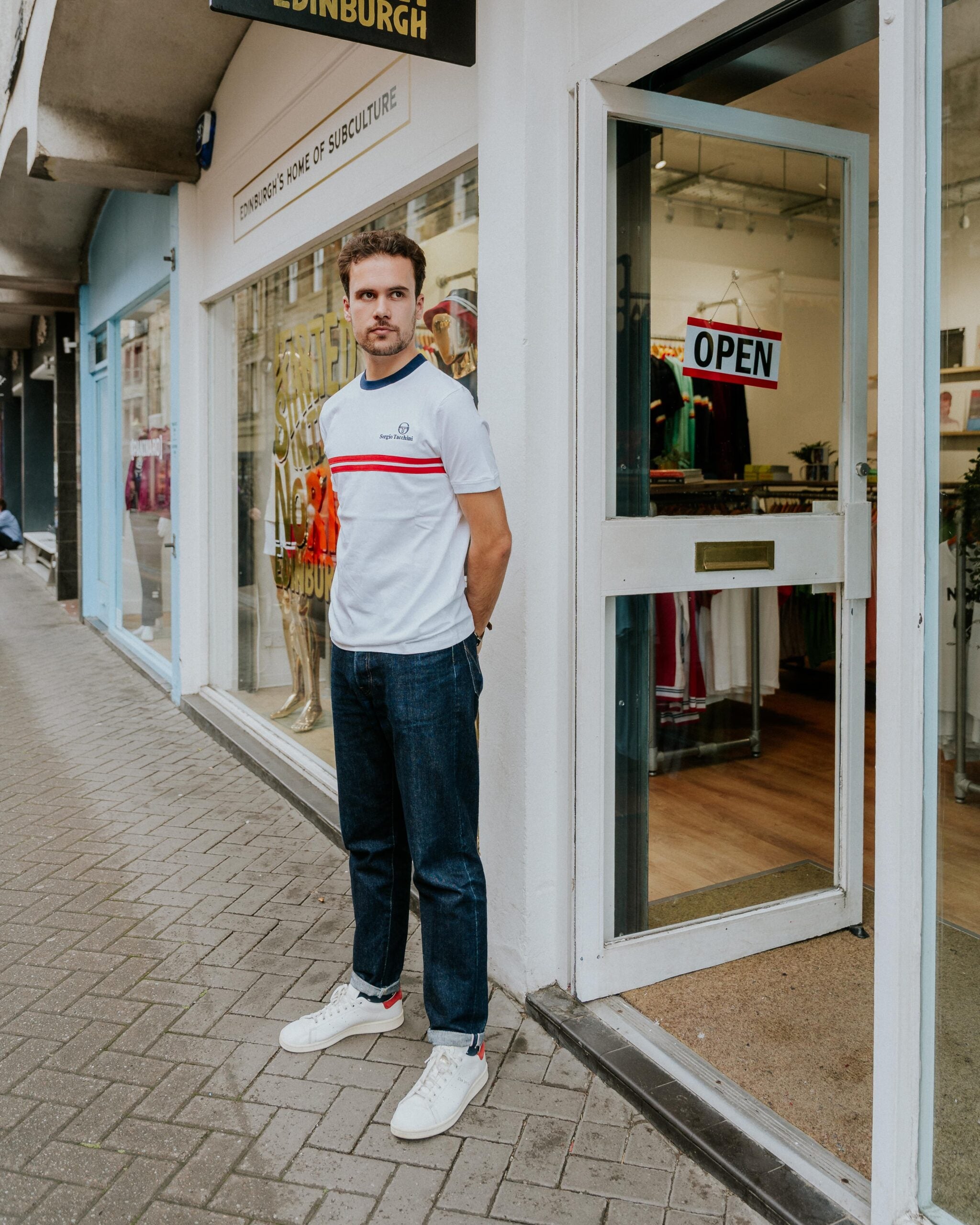 Sergio Tacchini New Supermac T-Shirt - White