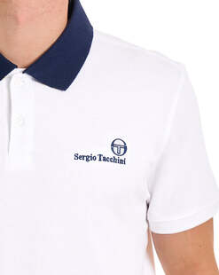Sergio Tacchini Bondi Polo - White/Navy