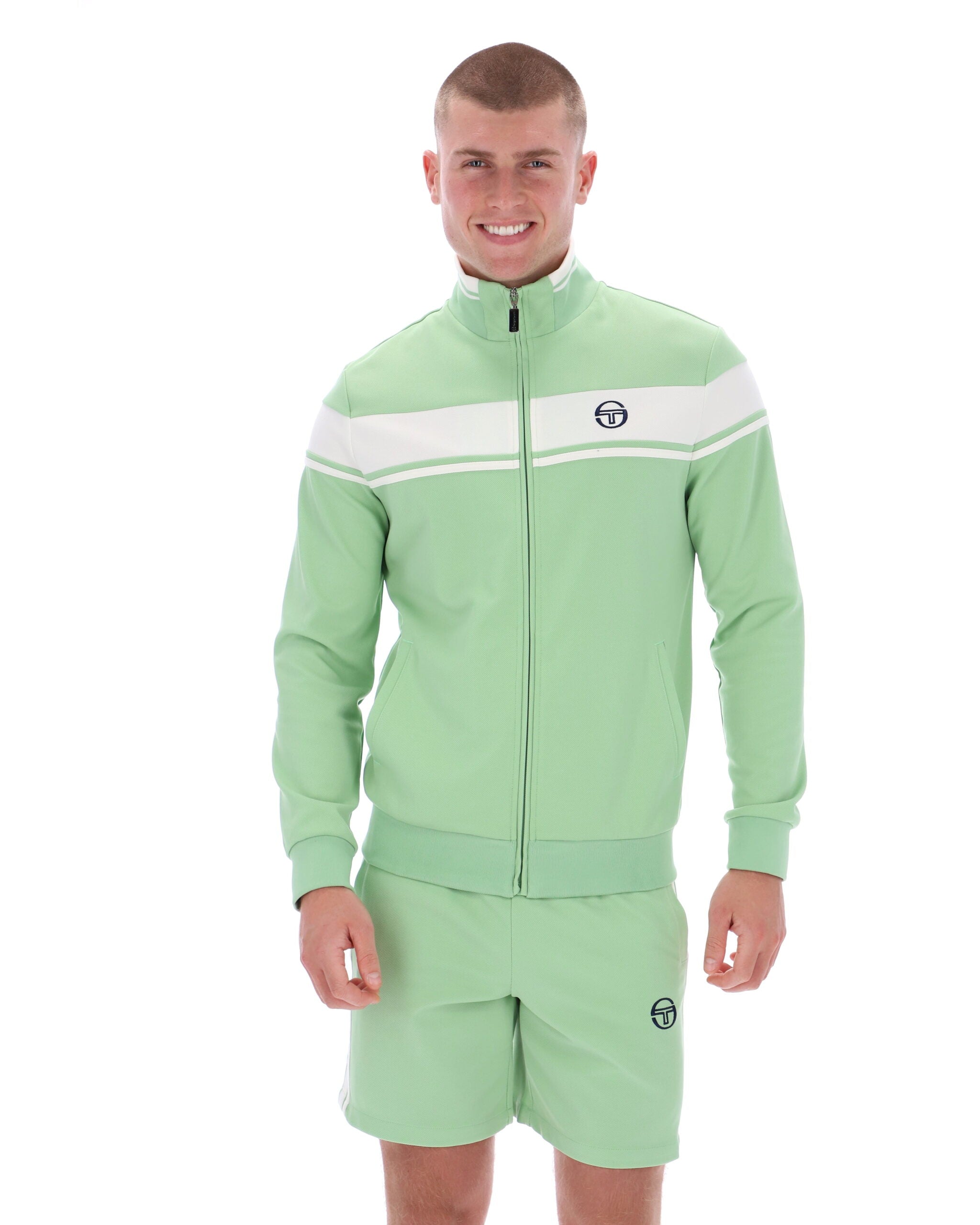 Sergio Tacchini Damarindo Track Top - Mint