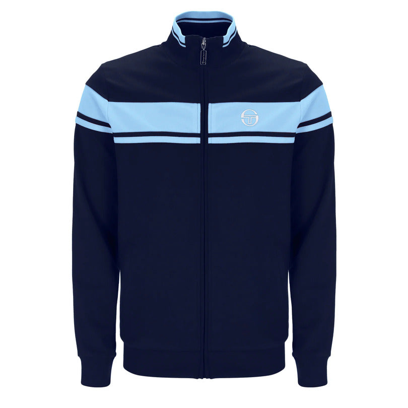 Sergio Tacchini Damarindo Track Top - Navy/Sky Blue