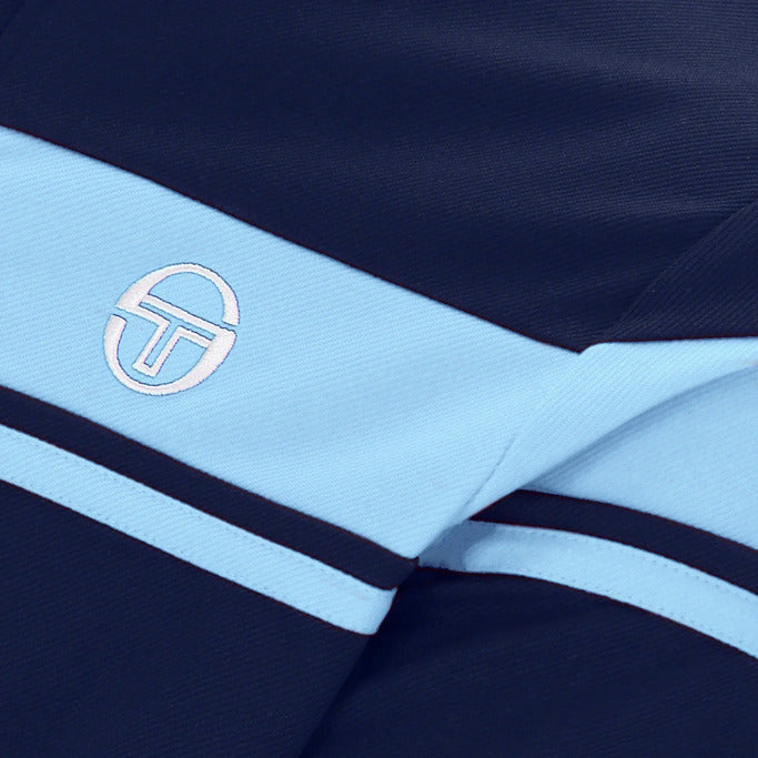 Sergio Tacchini Damarindo Track Top - Navy/Sky Blue