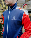 Sergio Tacchini Drive Track Top - Navy/Red