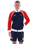 Sergio Tacchini Ghibli Davis Track Top - Navy/Red/White