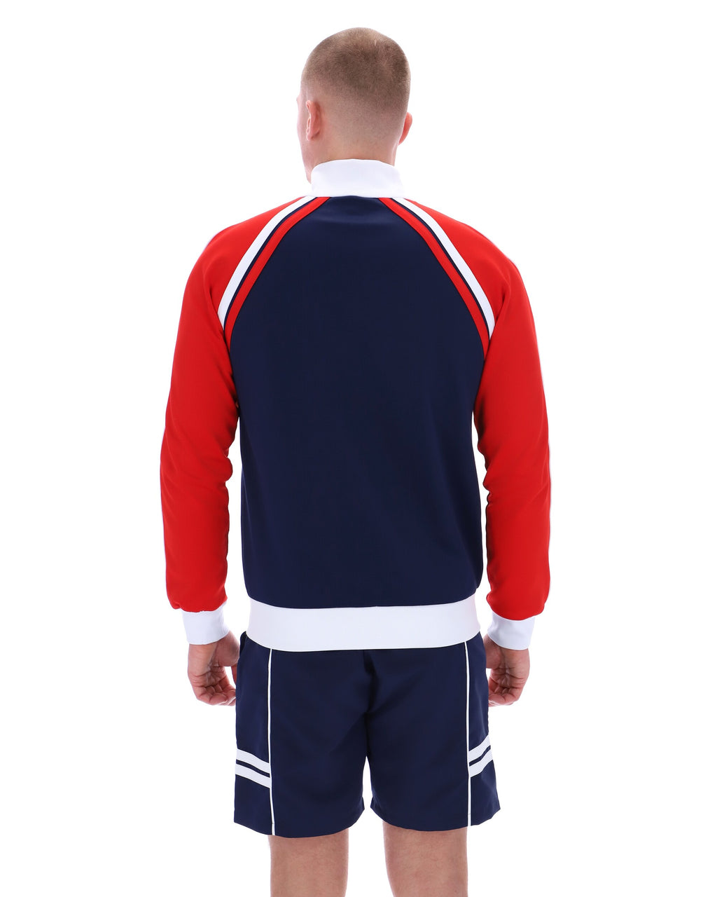 Sergio Tacchini Ghibli Davis Track Top - Navy/Red/White