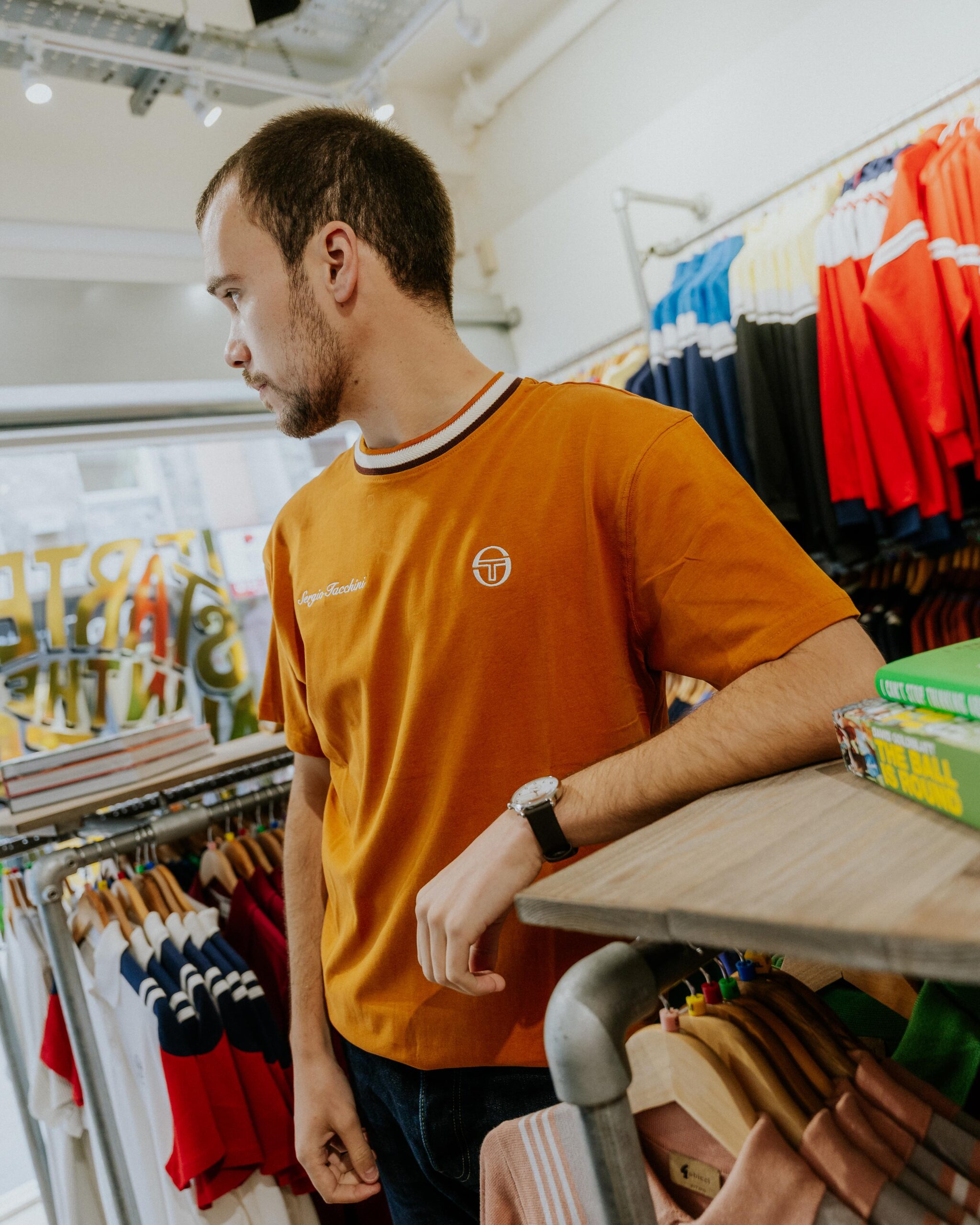 Sergio Tacchini Gobarto T-Shirt - Pumpkin Spice