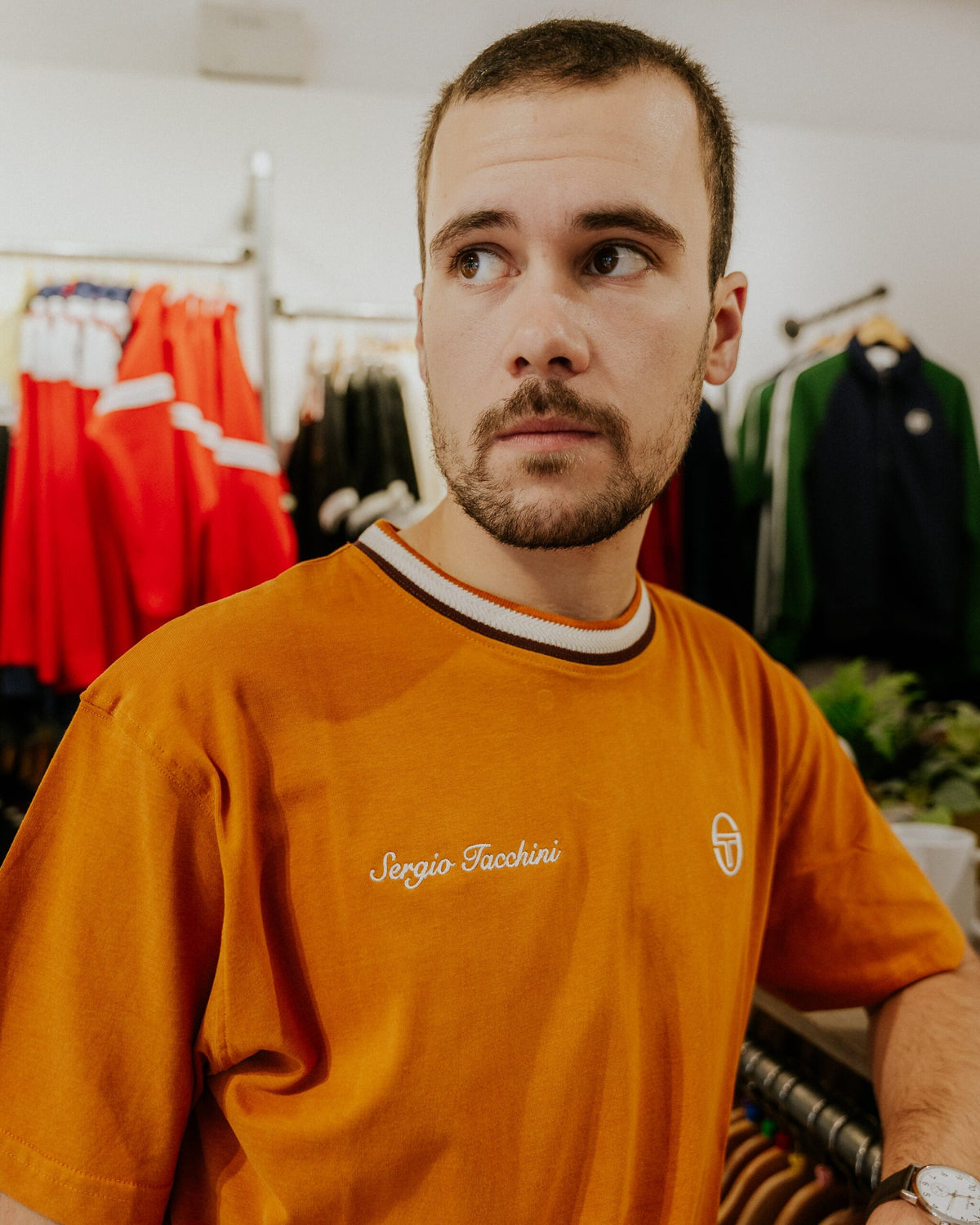 Sergio Tacchini Gobarto T-Shirt - Pumpkin Spice